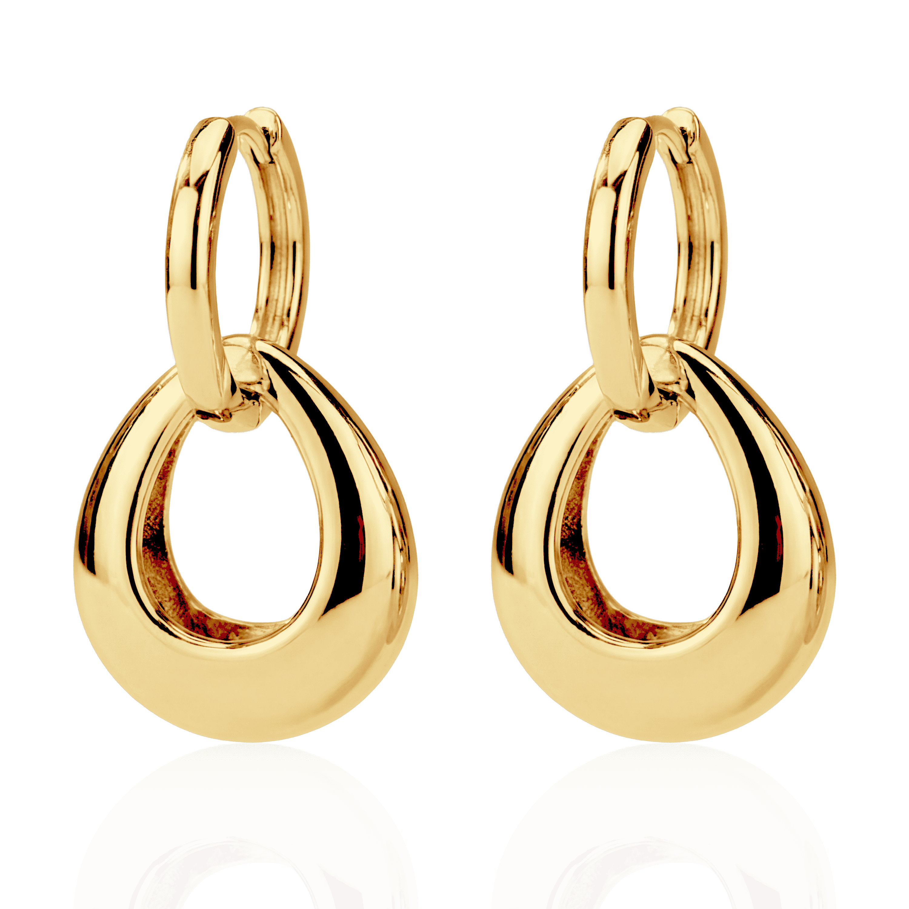 Hanging Hoop Earrings