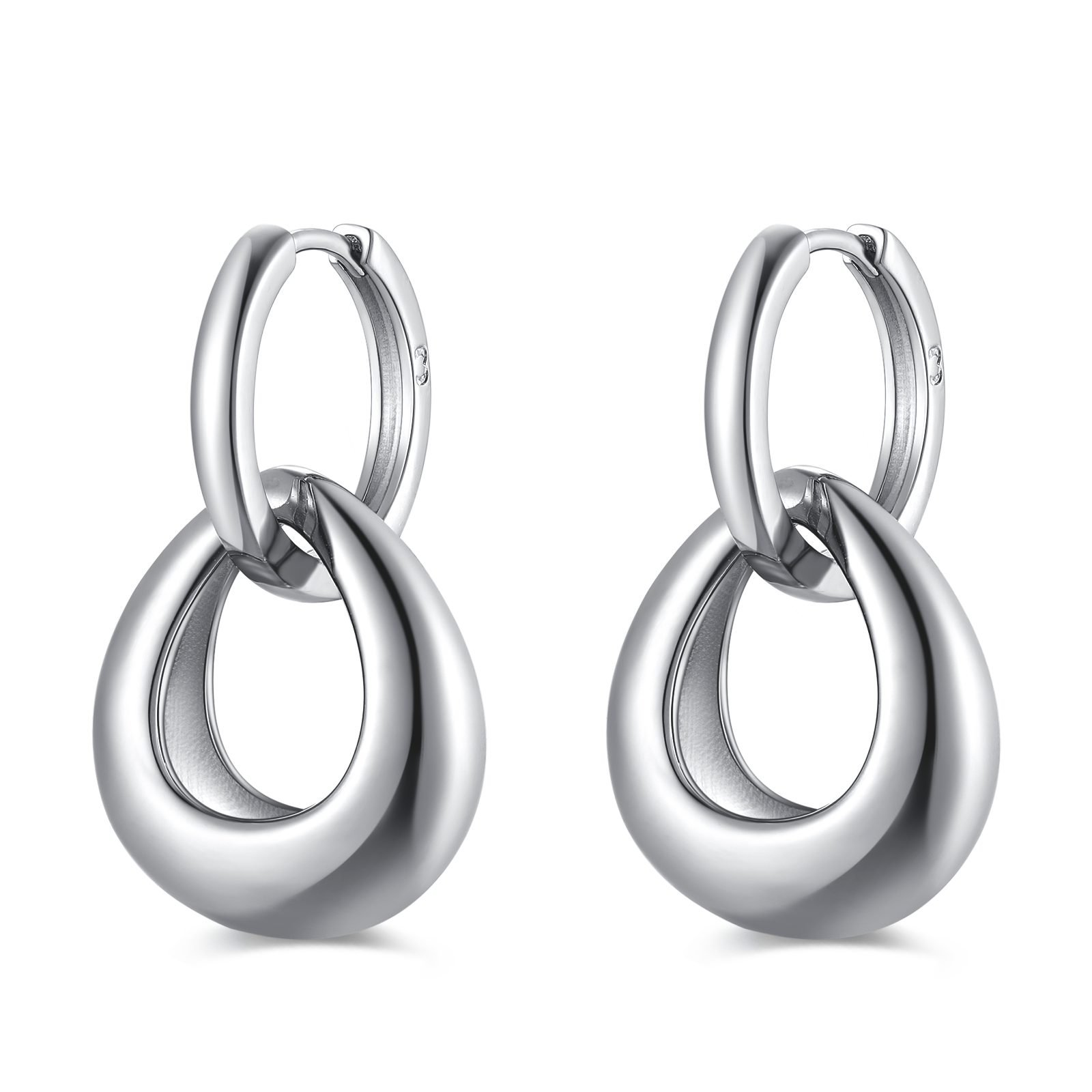 Hanging Hoop Earrings