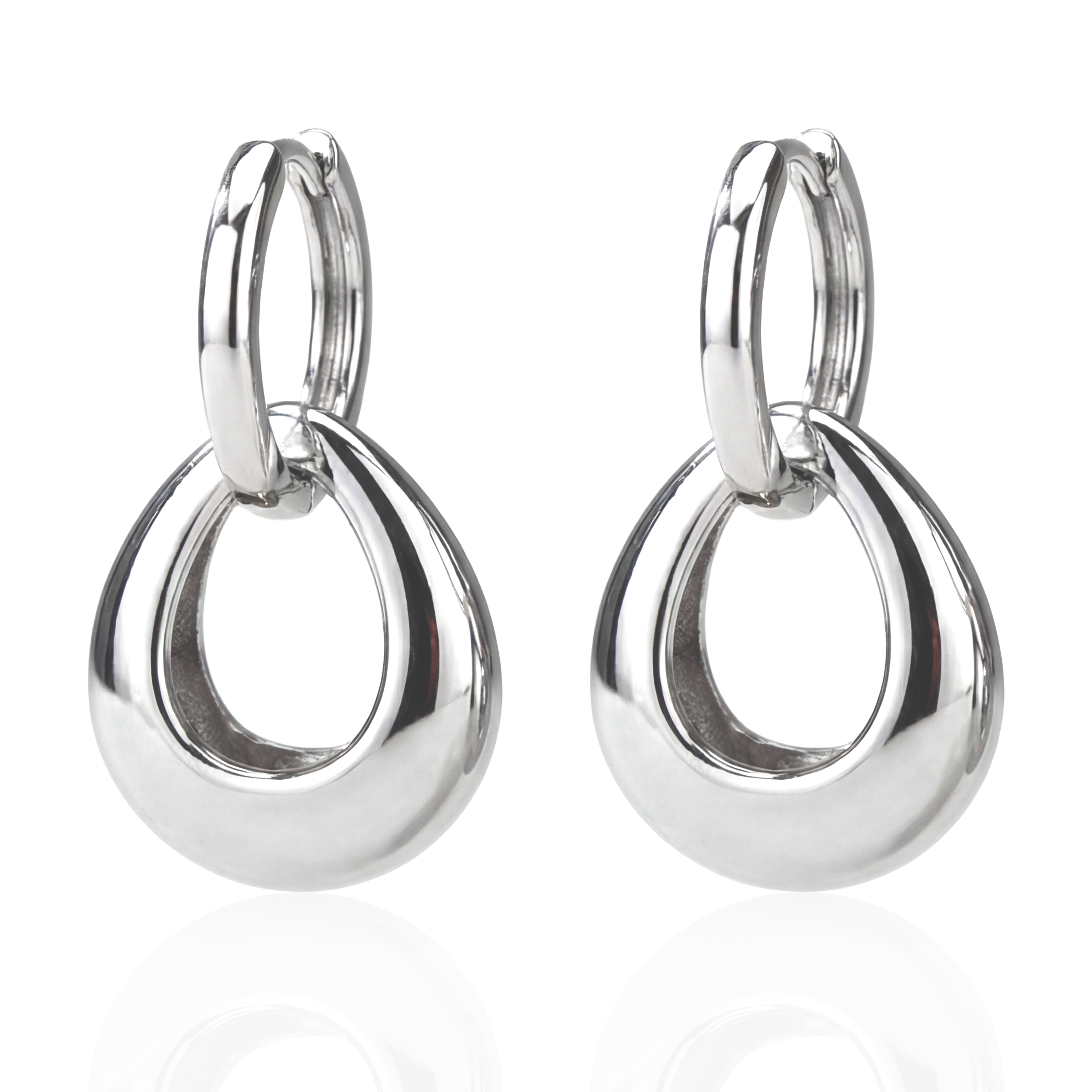 Hanging Hoop Earrings