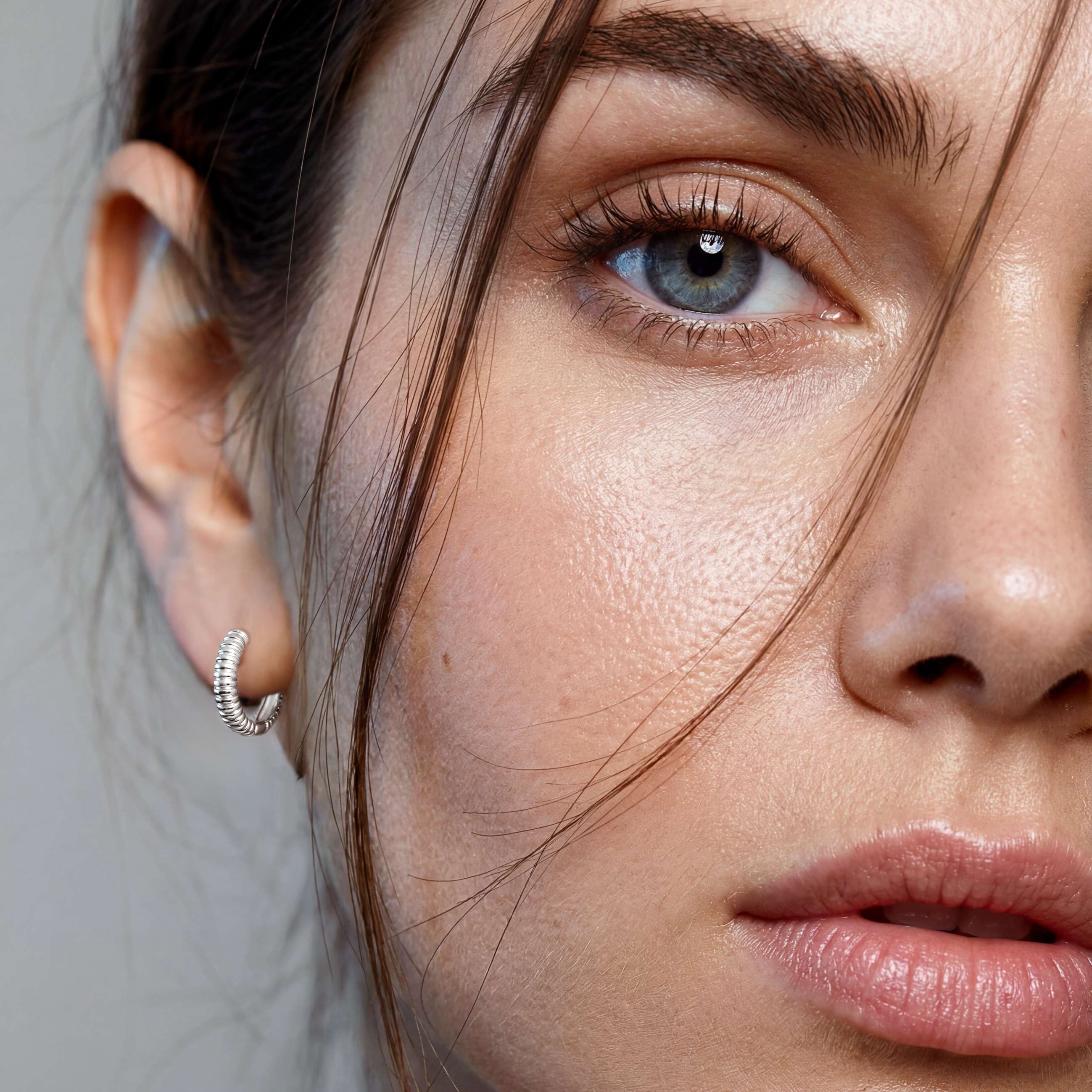 Spring Hoop Earrings