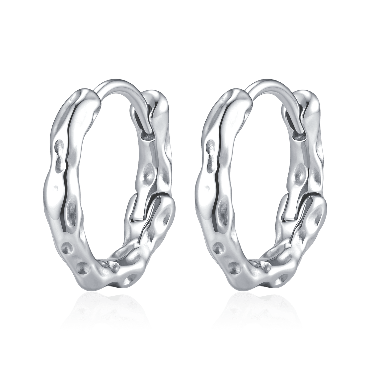 Wavy Hoop Earrings