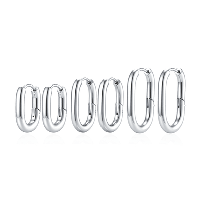 Oval Hoop Earrings Kit