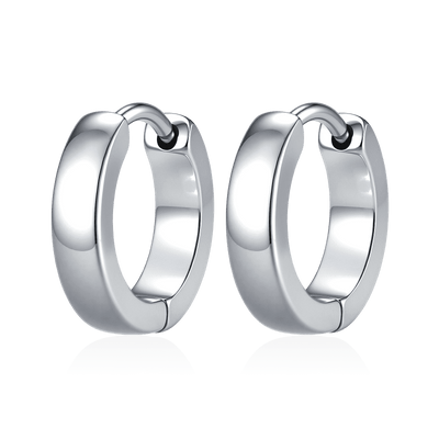 Wide Hoop Earrings