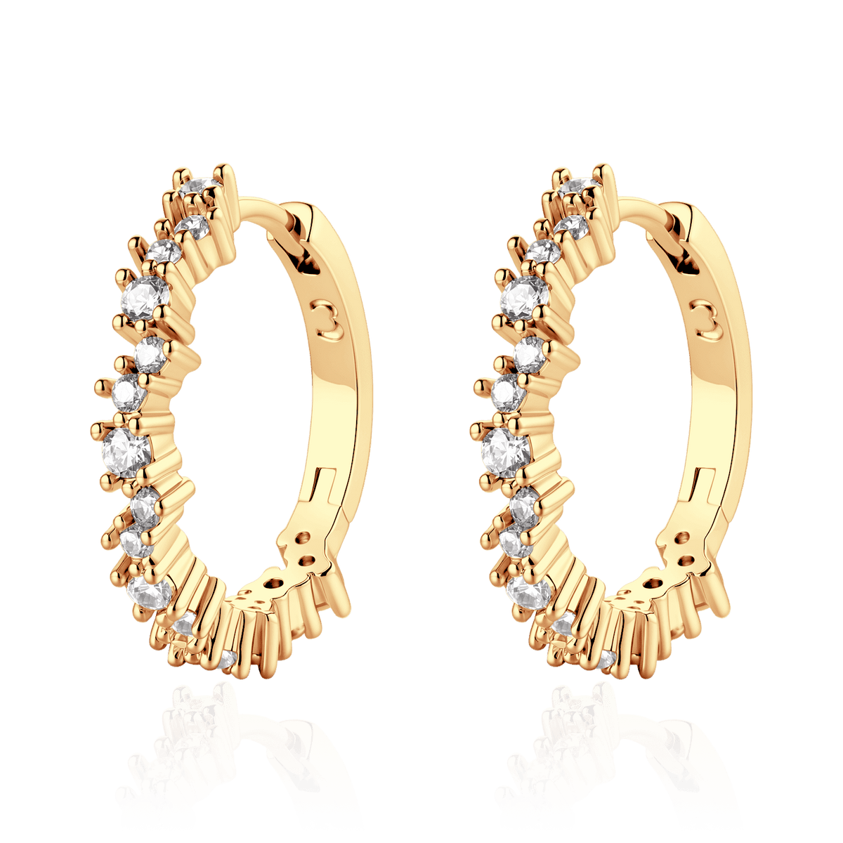 Dazzling Hoop Earrings