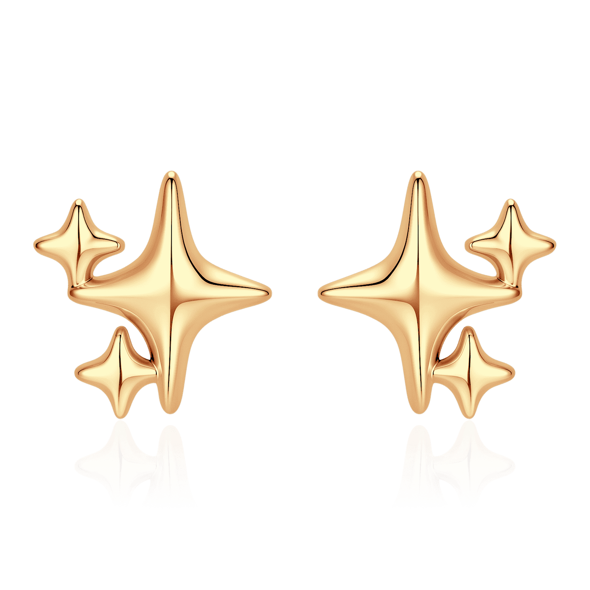 Star Trio Earrings