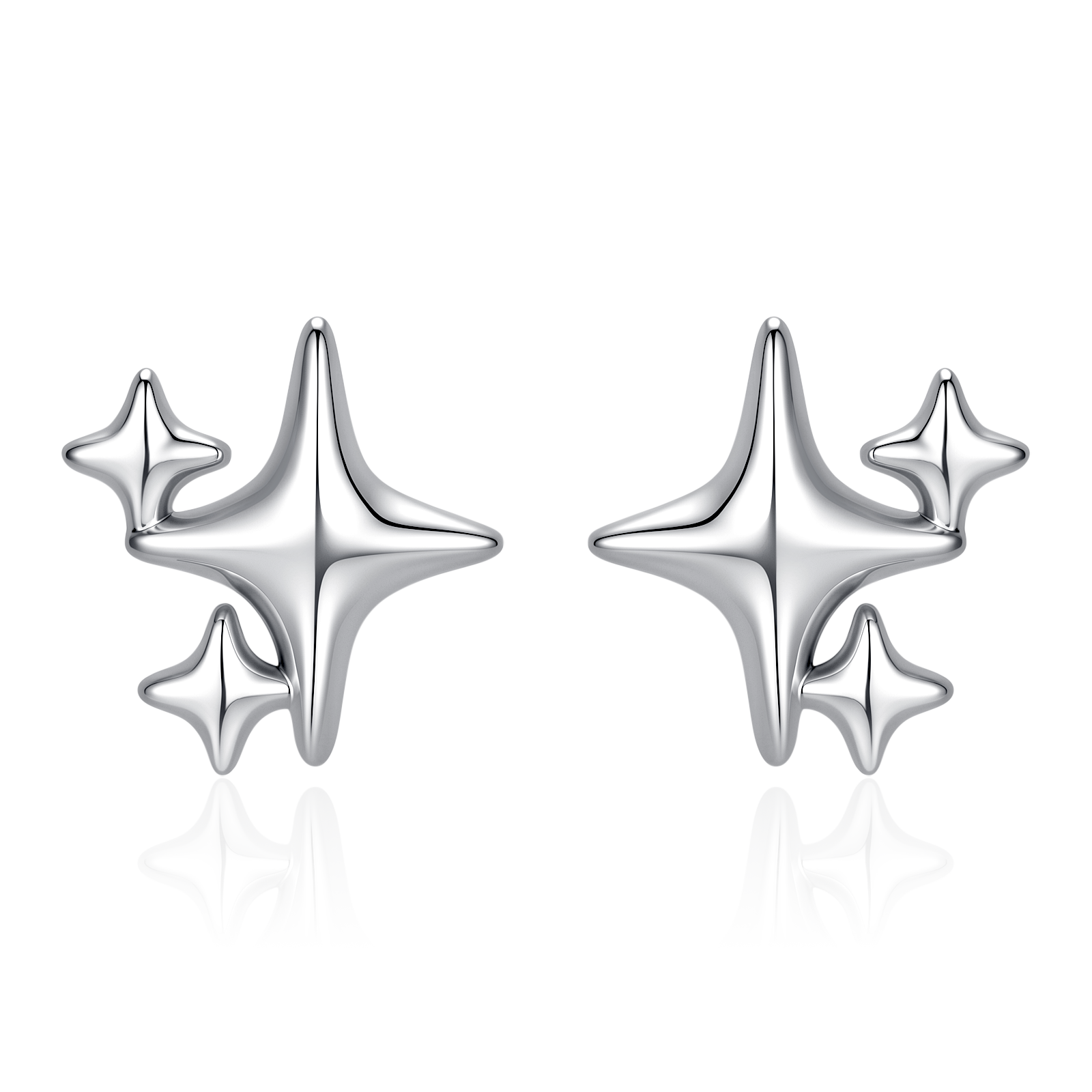 Star Trio Earrings