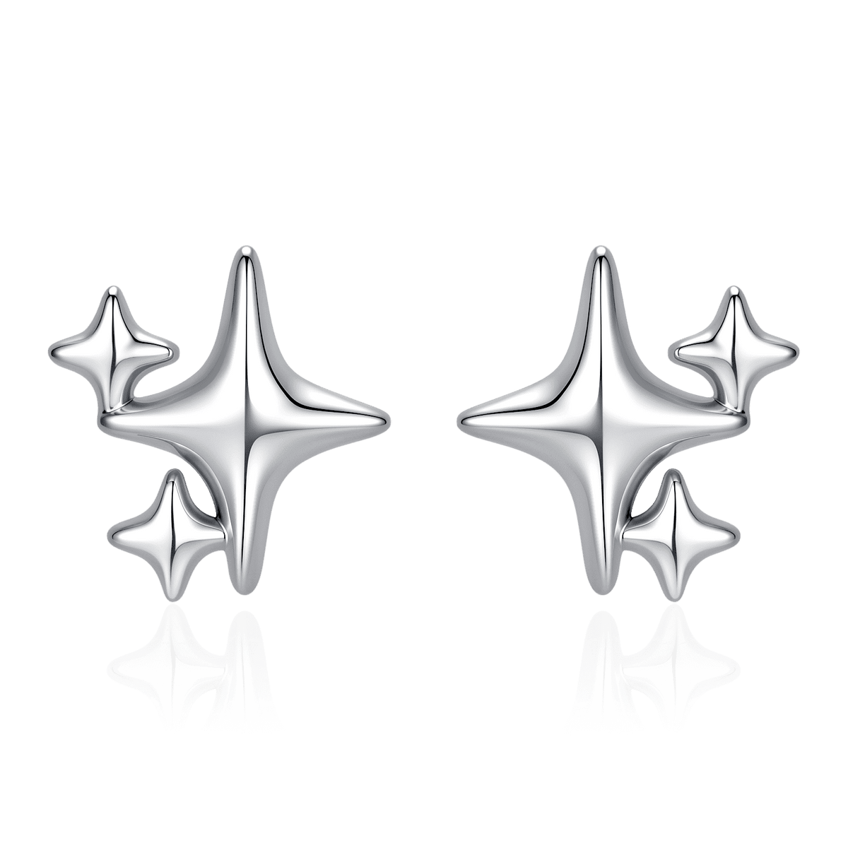Star Trio Earrings