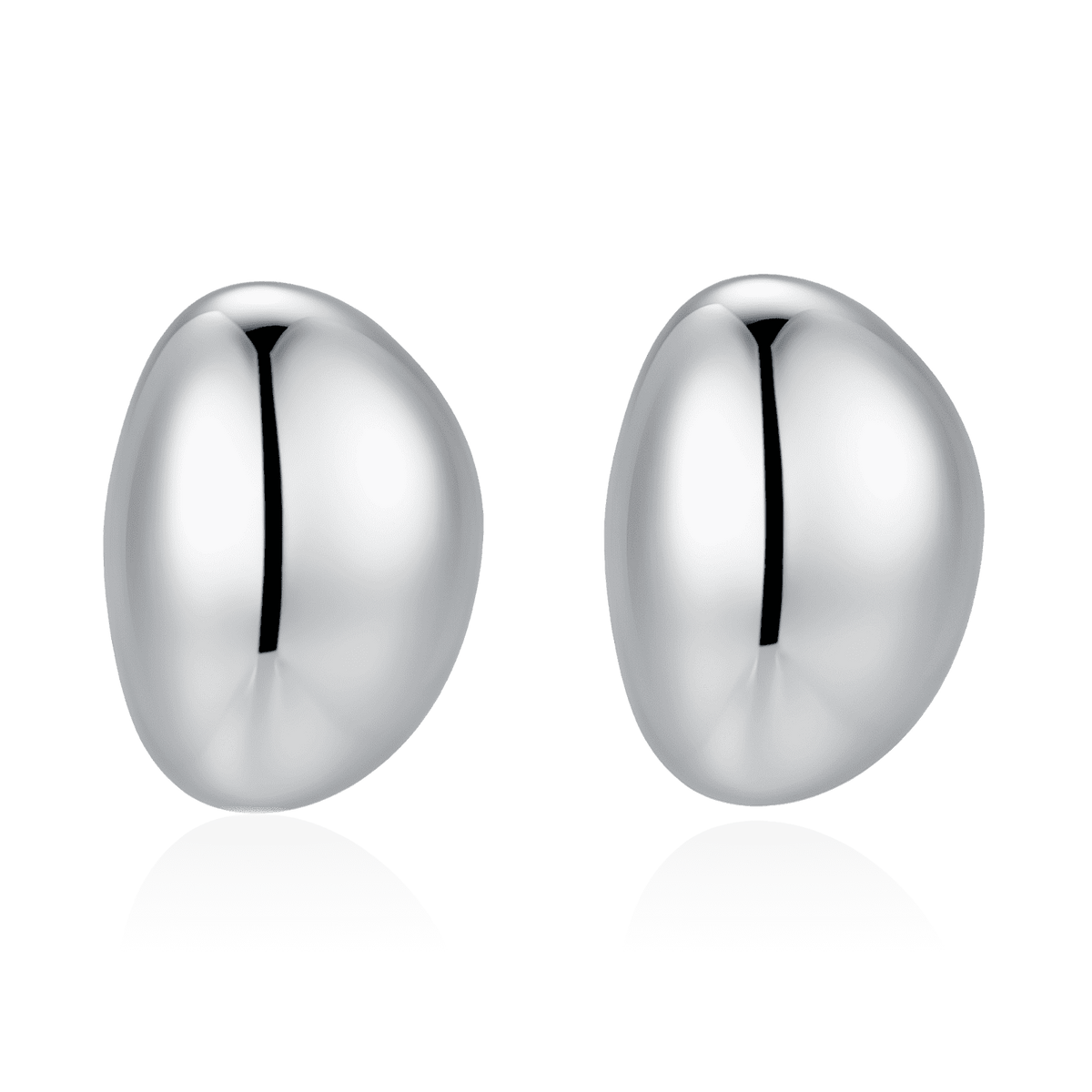 Solid Oval Earrings