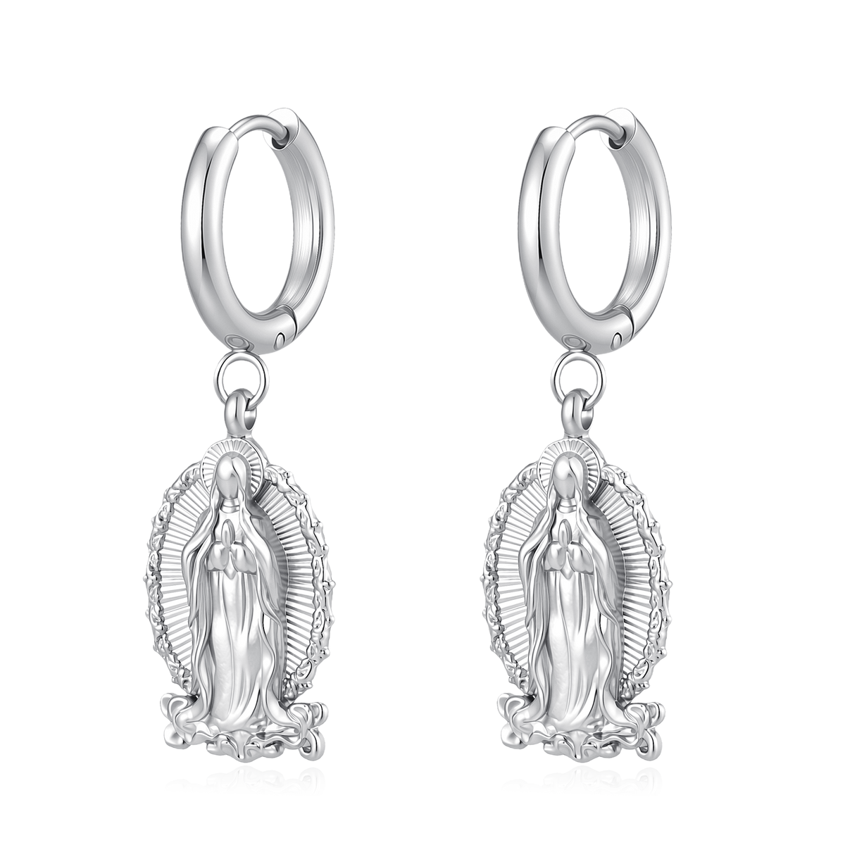Guadalupe Virgin Earrings