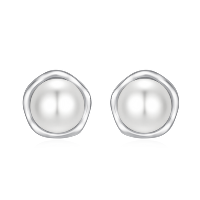 Edges Pearls Earrings