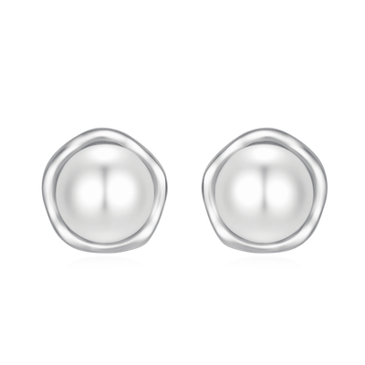 Edges Pearls Earrings