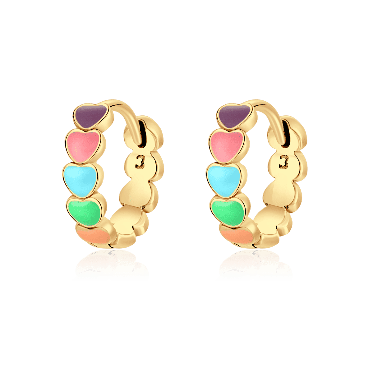 Colorful Love Earrings
