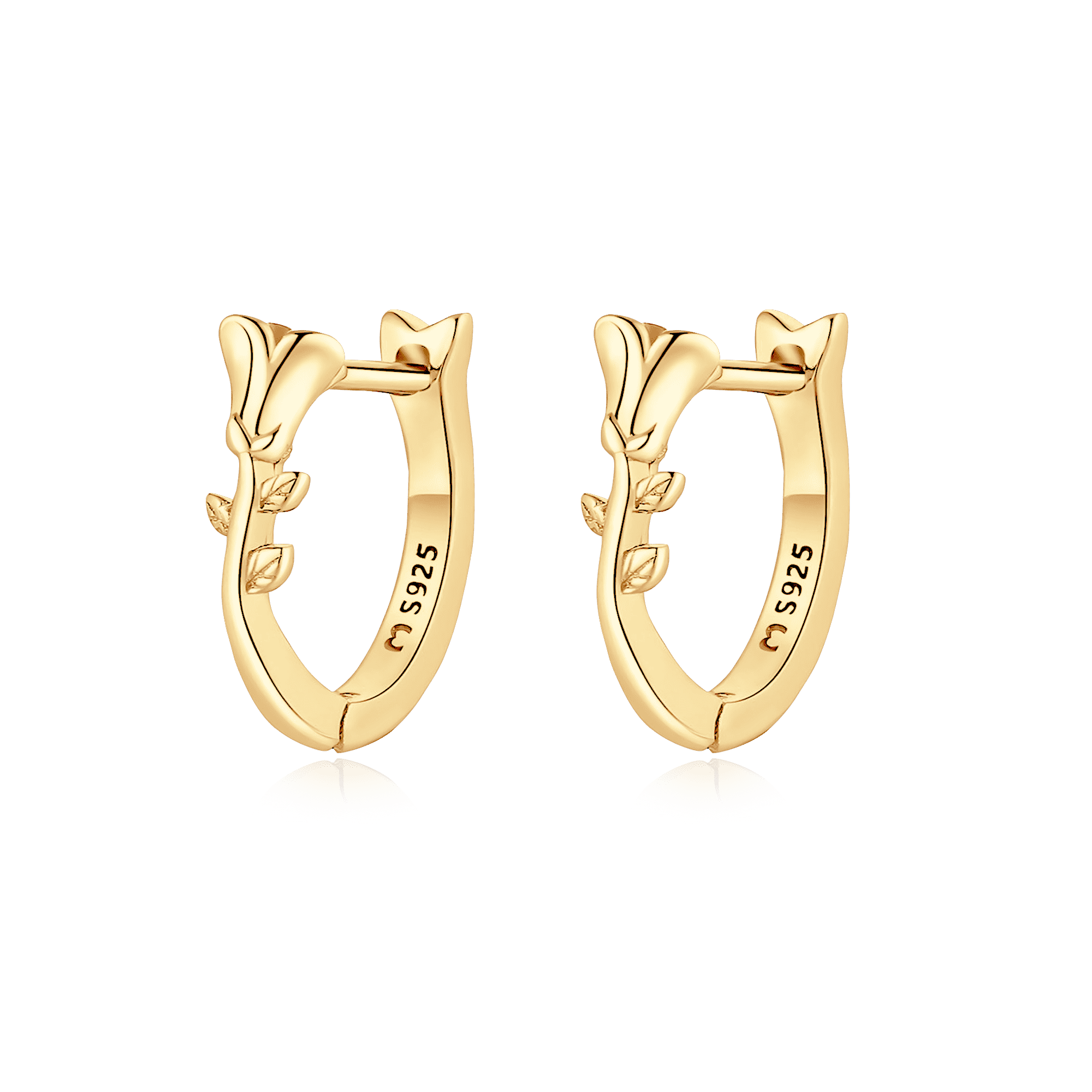 Rose Bush Earrings - Milas Jewels Shop
