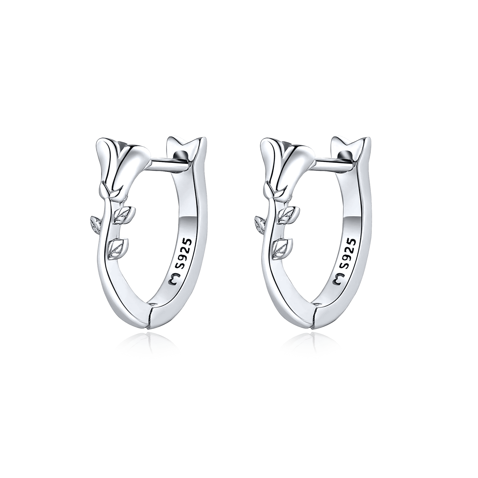 Rose Bush Earrings - Milas Jewels Shop