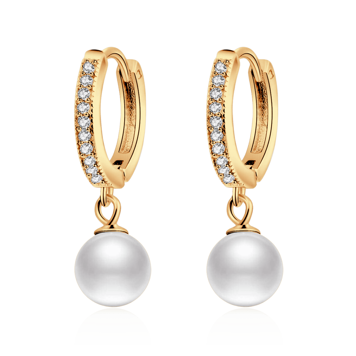Shining Pearl Earrings - Milas Jewels Shop
