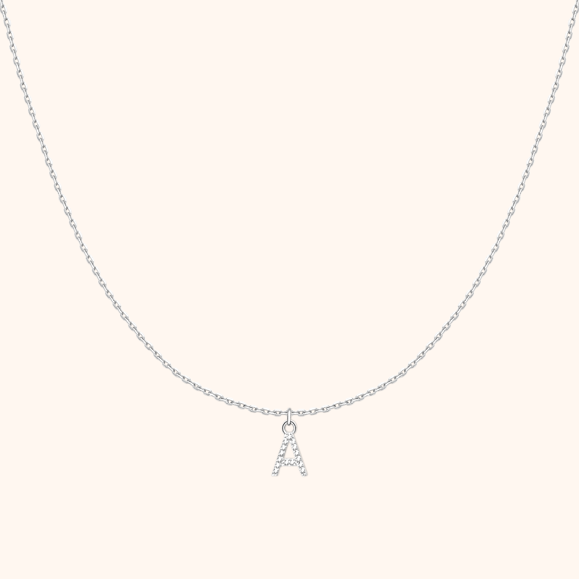 Little Initial Necklace - Milas Jewels Shop