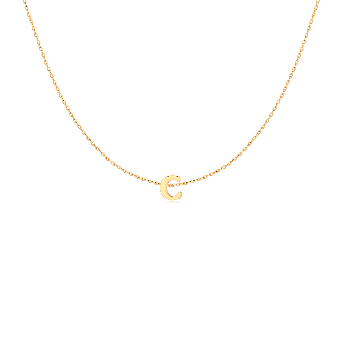 Capital Letter Necklace - Milas Jewels Shop
