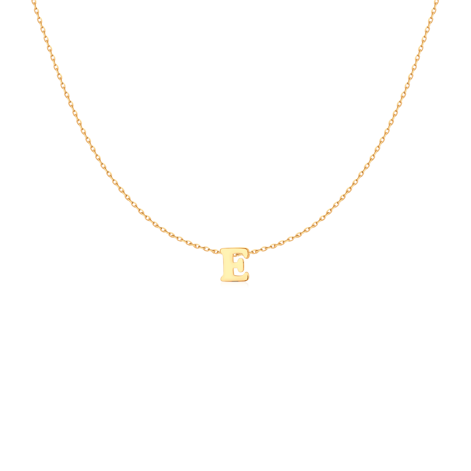 Capital Letter Necklace - Milas Jewels Shop