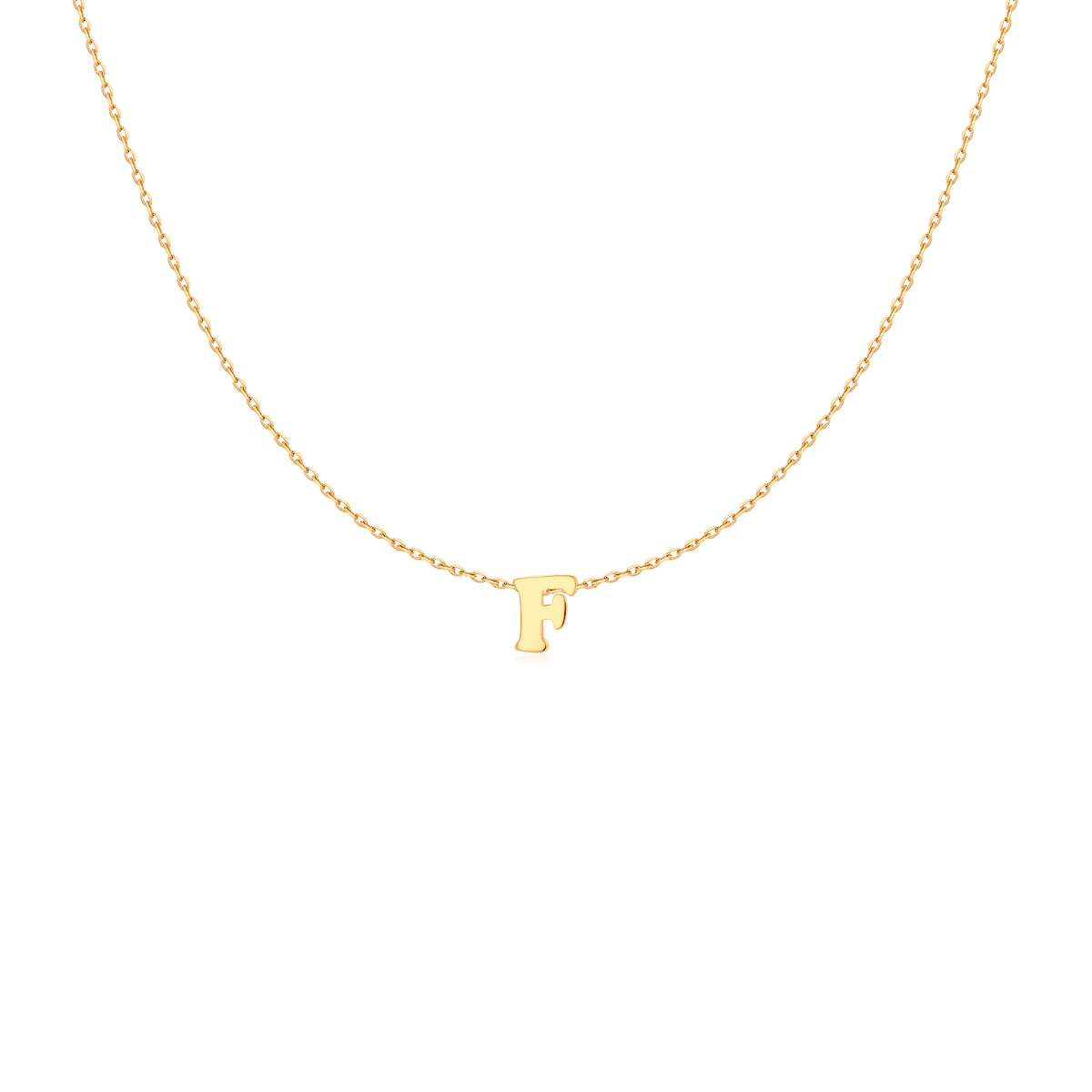 Capital Letter Necklace - Milas Jewels Shop