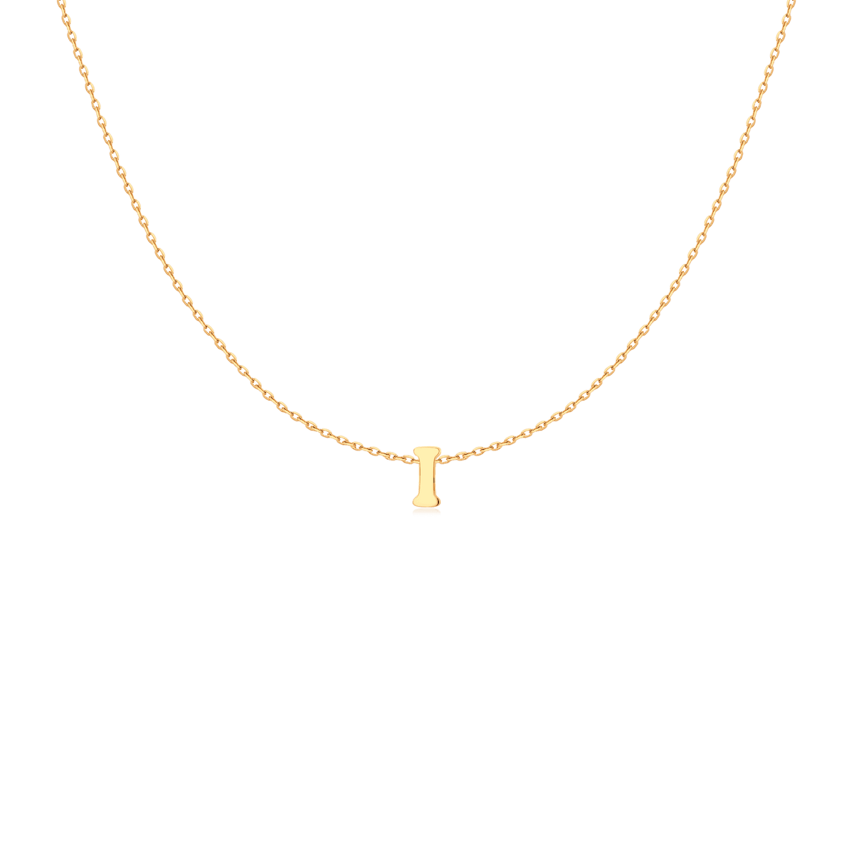 Capital Letter Necklace - Milas Jewels Shop