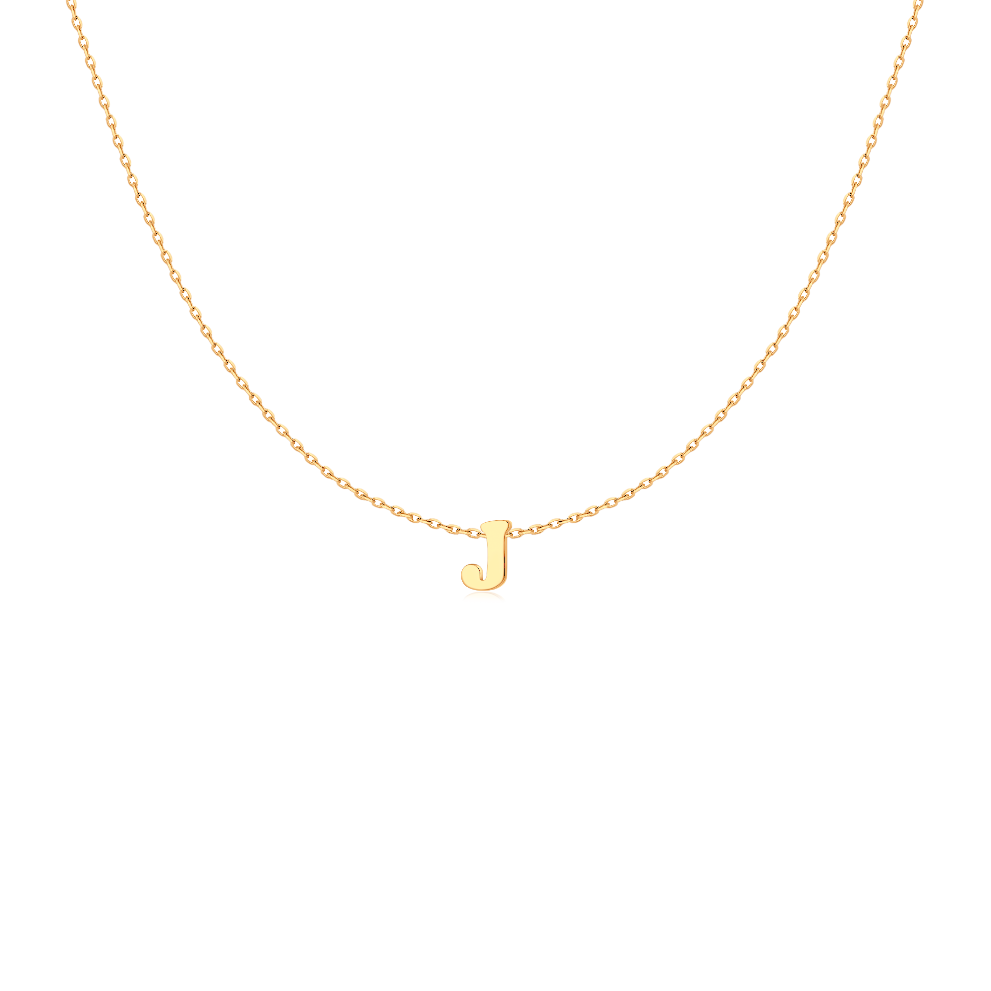 Capital Letter Necklace - Milas Jewels Shop