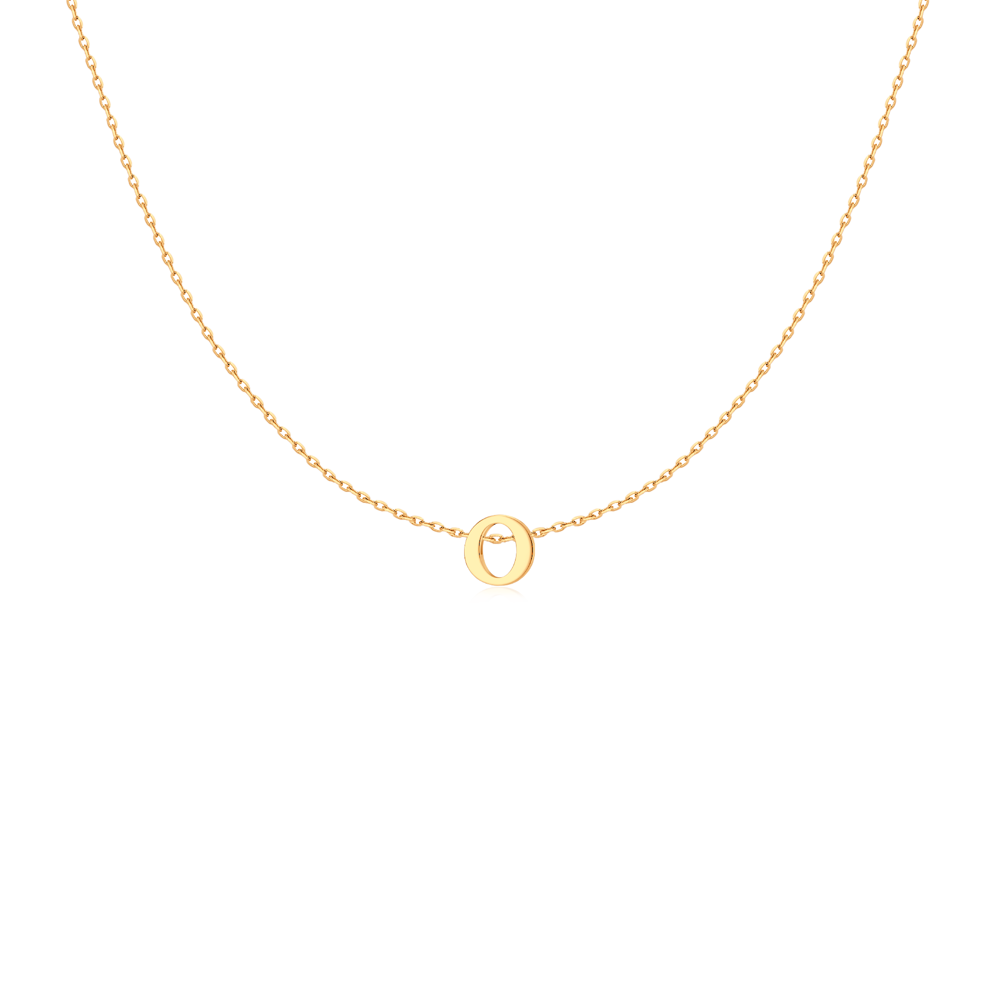 Capital Letter Necklace - Milas Jewels Shop