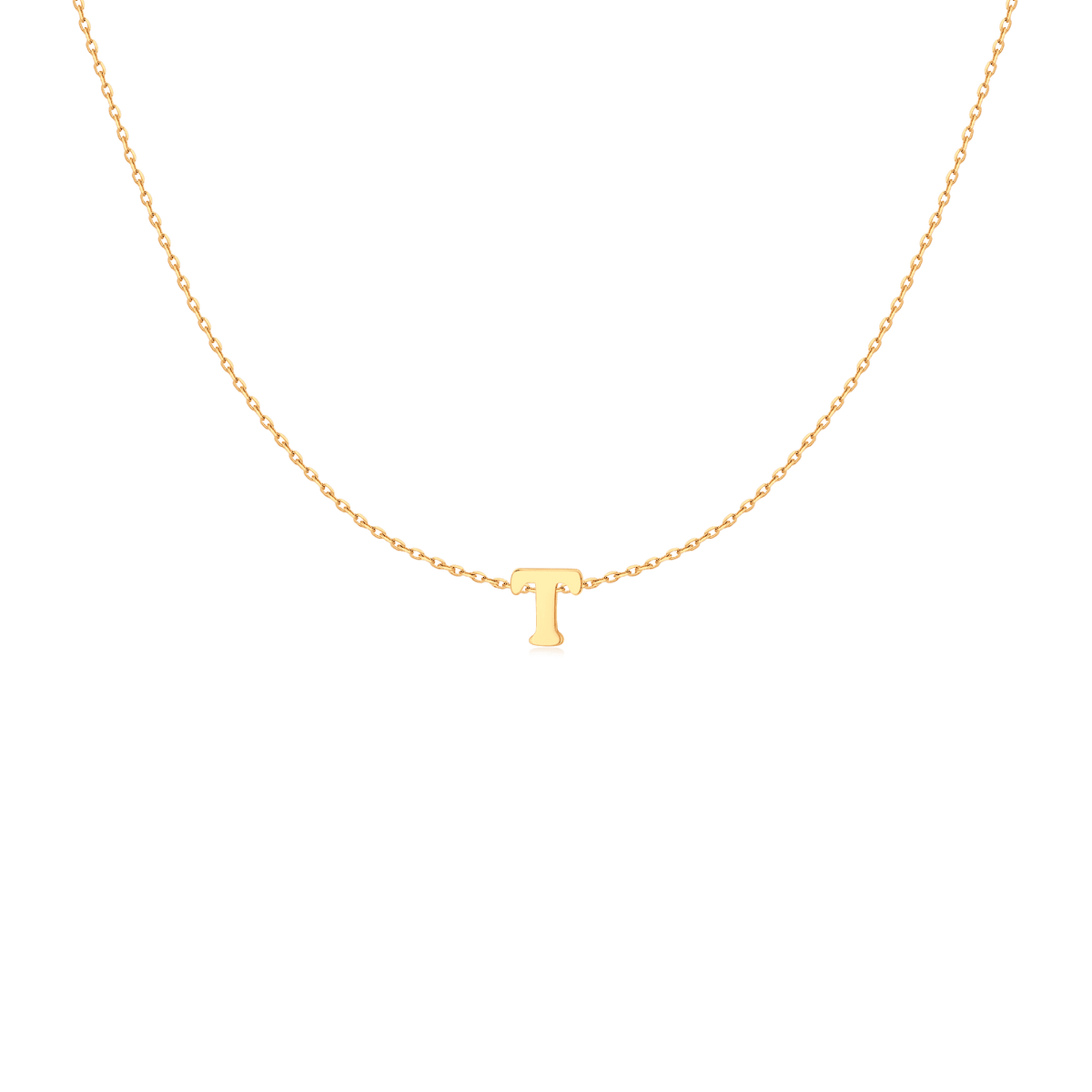 Capital Letter Necklace - Milas Jewels Shop