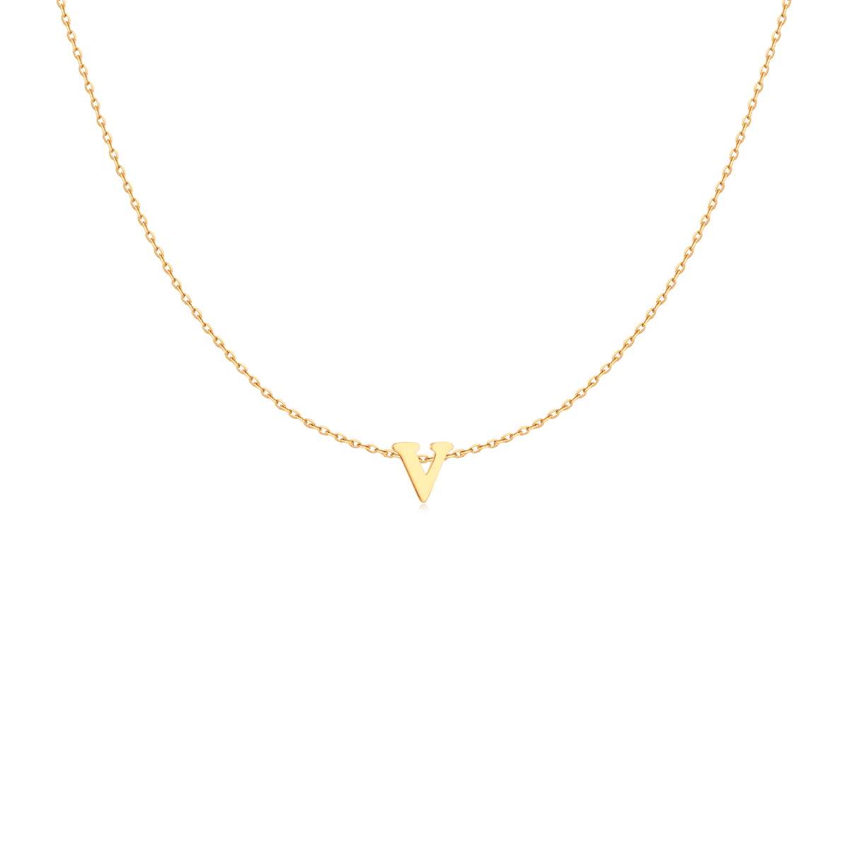 Capital Letter Necklace - Milas Jewels Shop