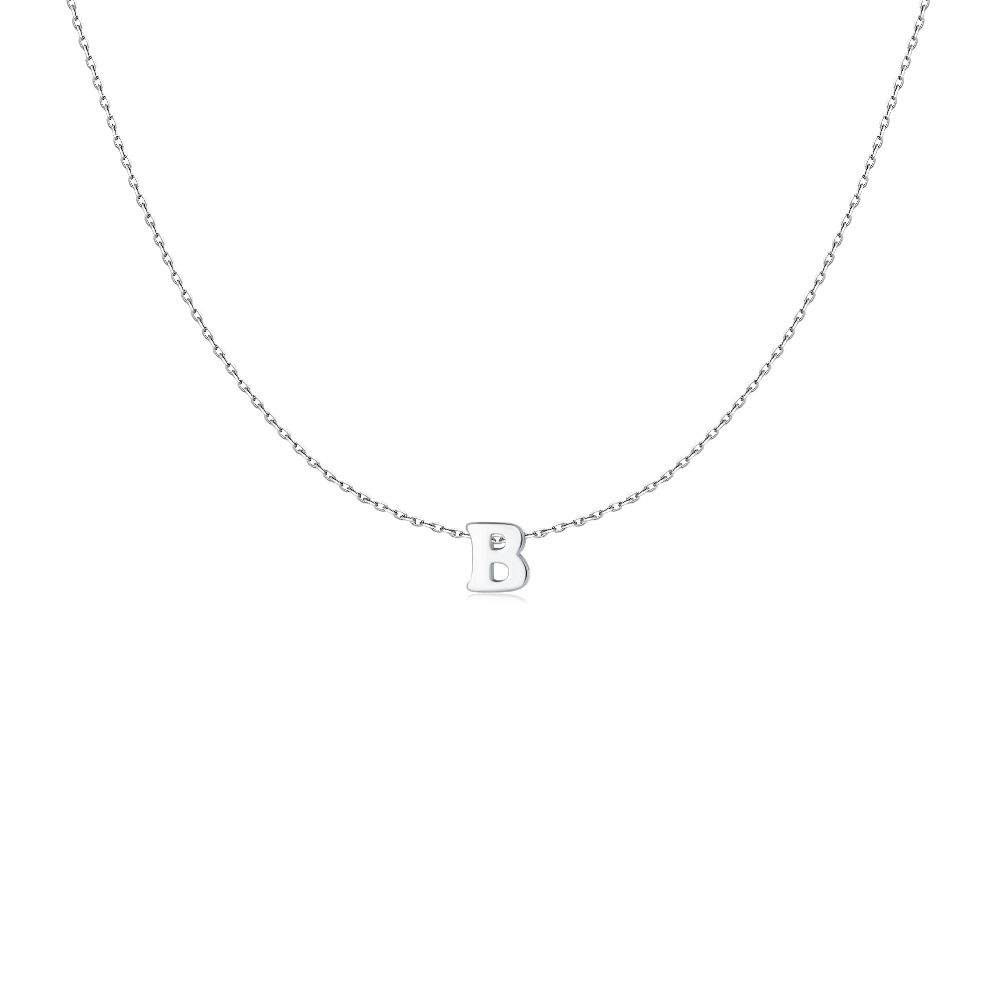 Capital Letter Necklace - Milas Jewels Shop