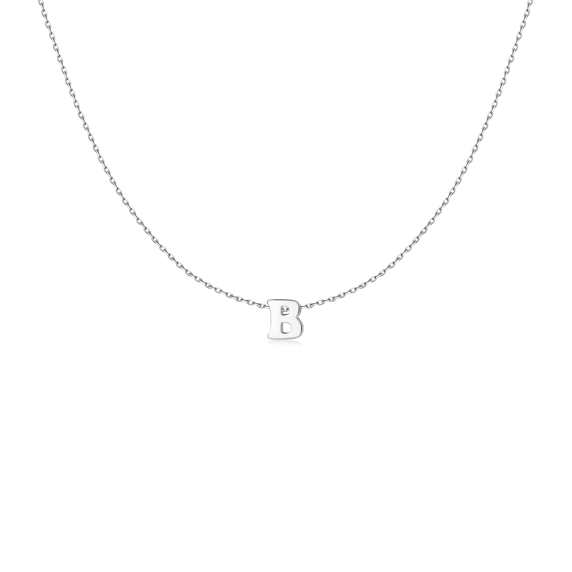 Capital Letter Necklace - Milas Jewels Shop