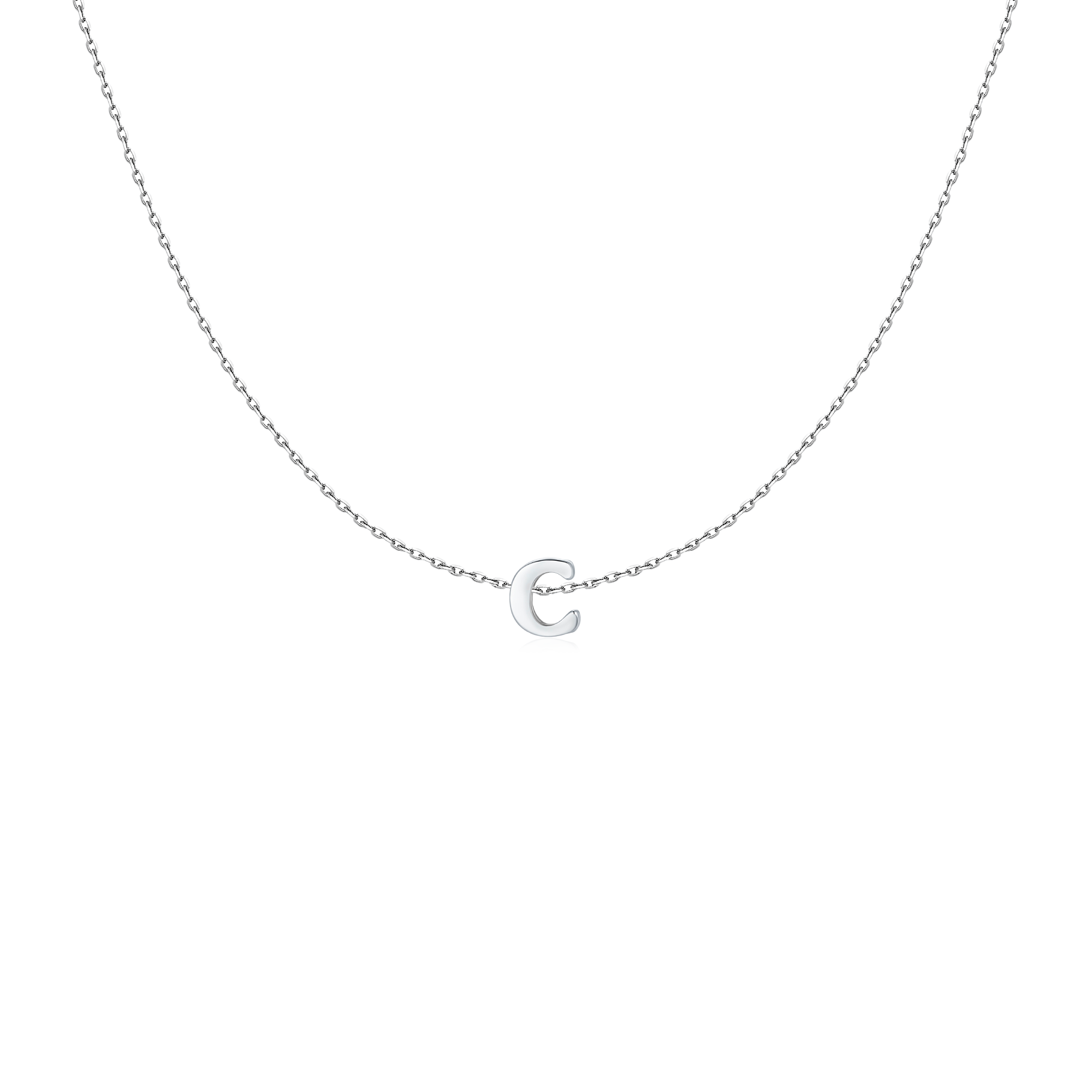 Capital Letter Necklace - Milas Jewels Shop