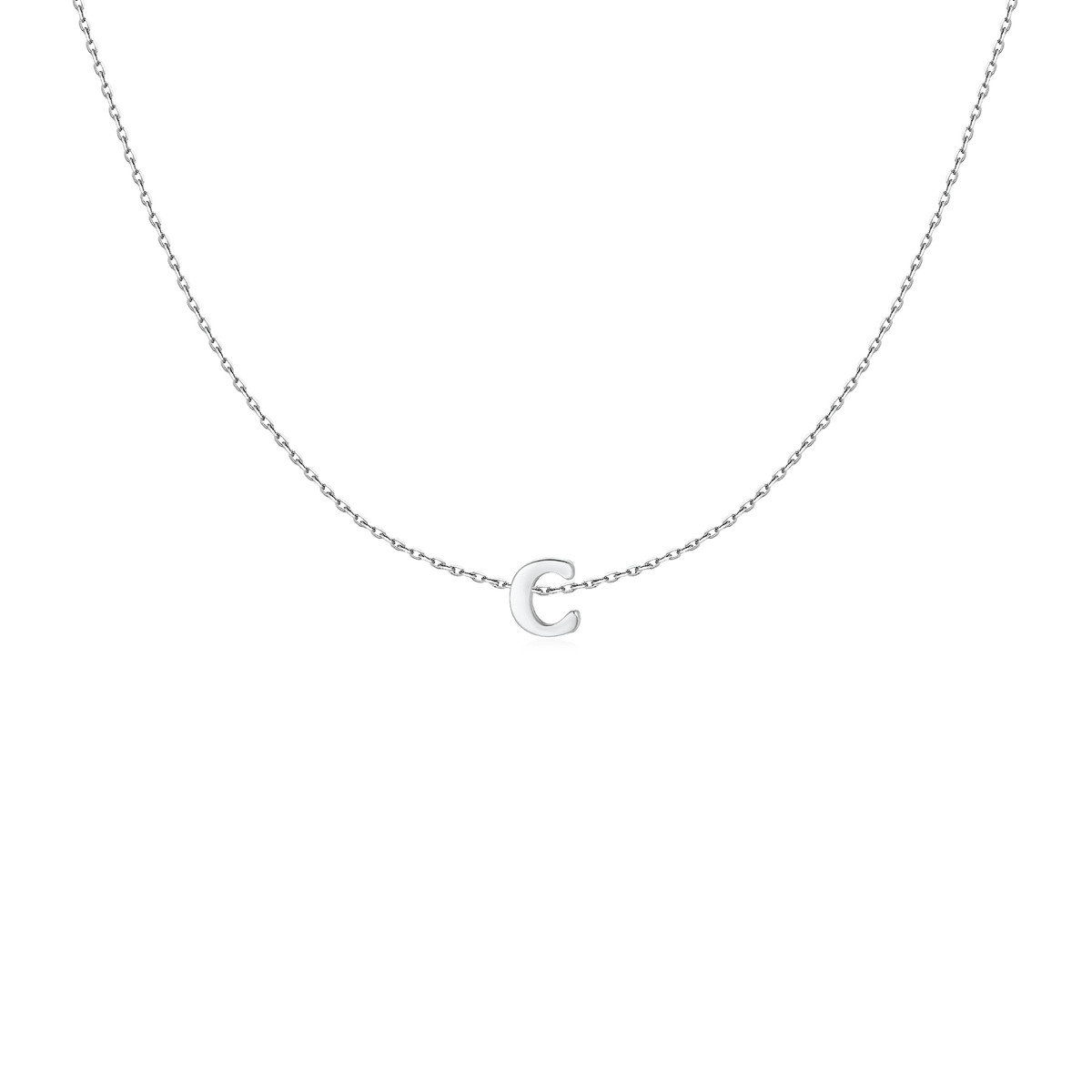 Capital Letter Necklace - Milas Jewels Shop