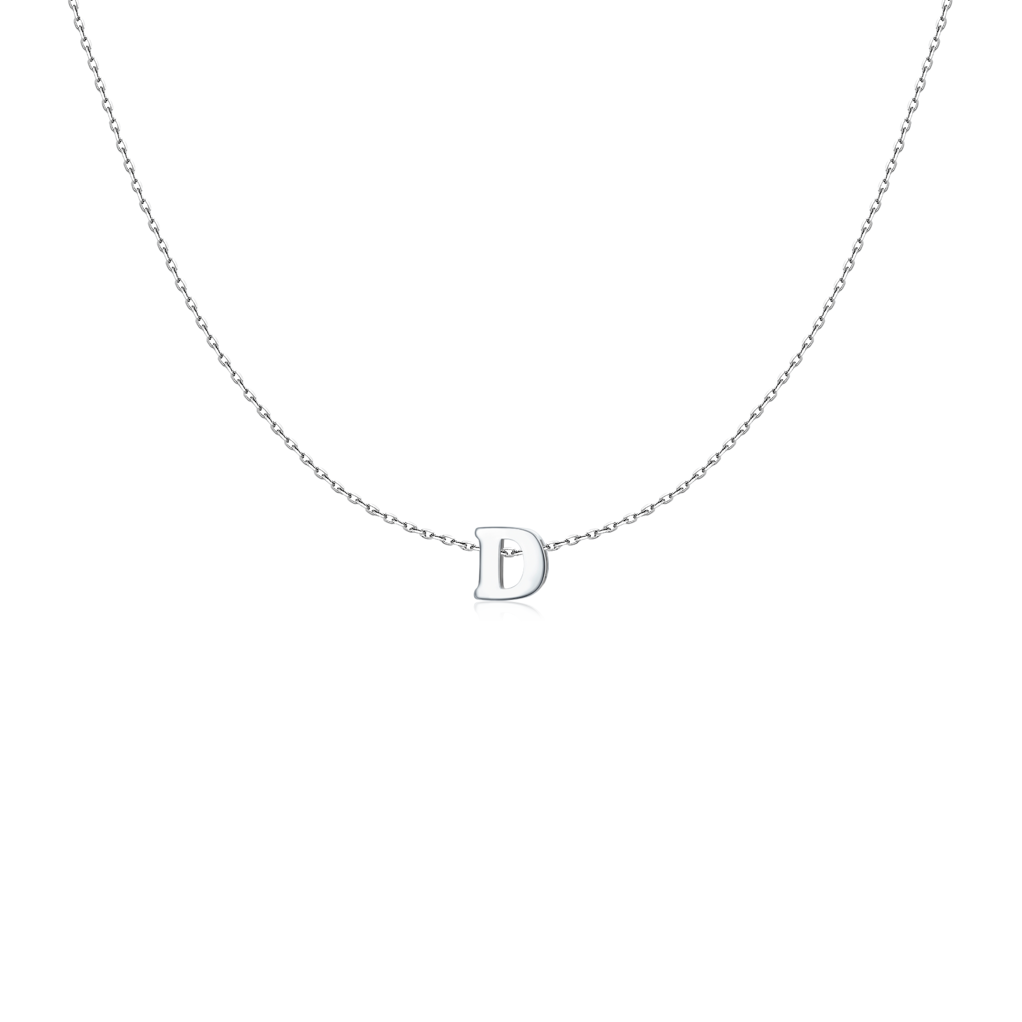 Capital Letter Necklace - Milas Jewels Shop