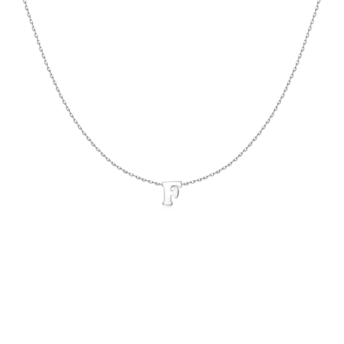 Capital Letter Necklace - Milas Jewels Shop