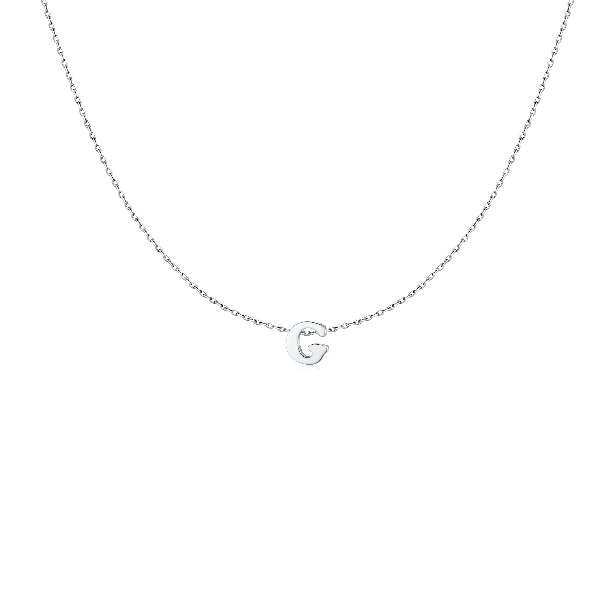 Capital Letter Necklace - Milas Jewels Shop