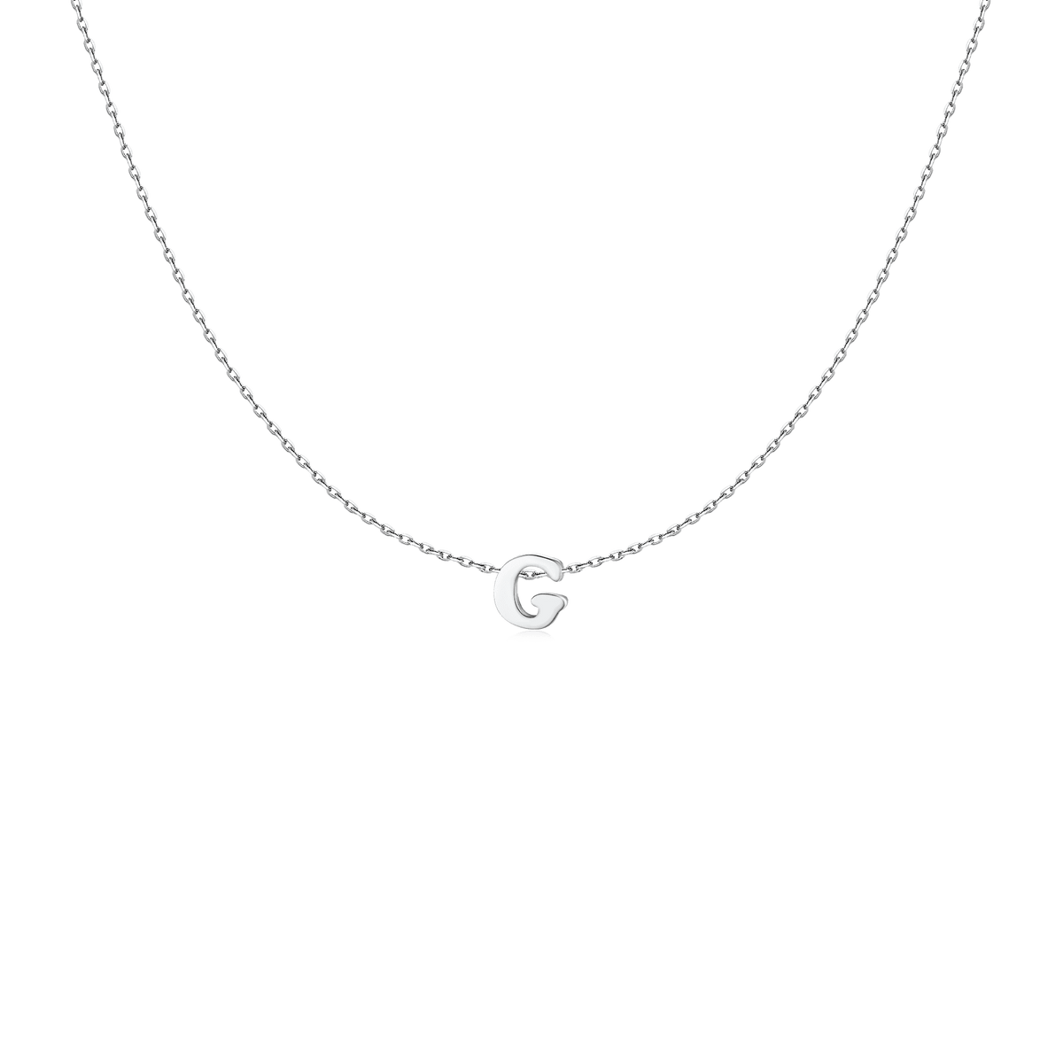 Capital Letter Necklace - Milas Jewels Shop