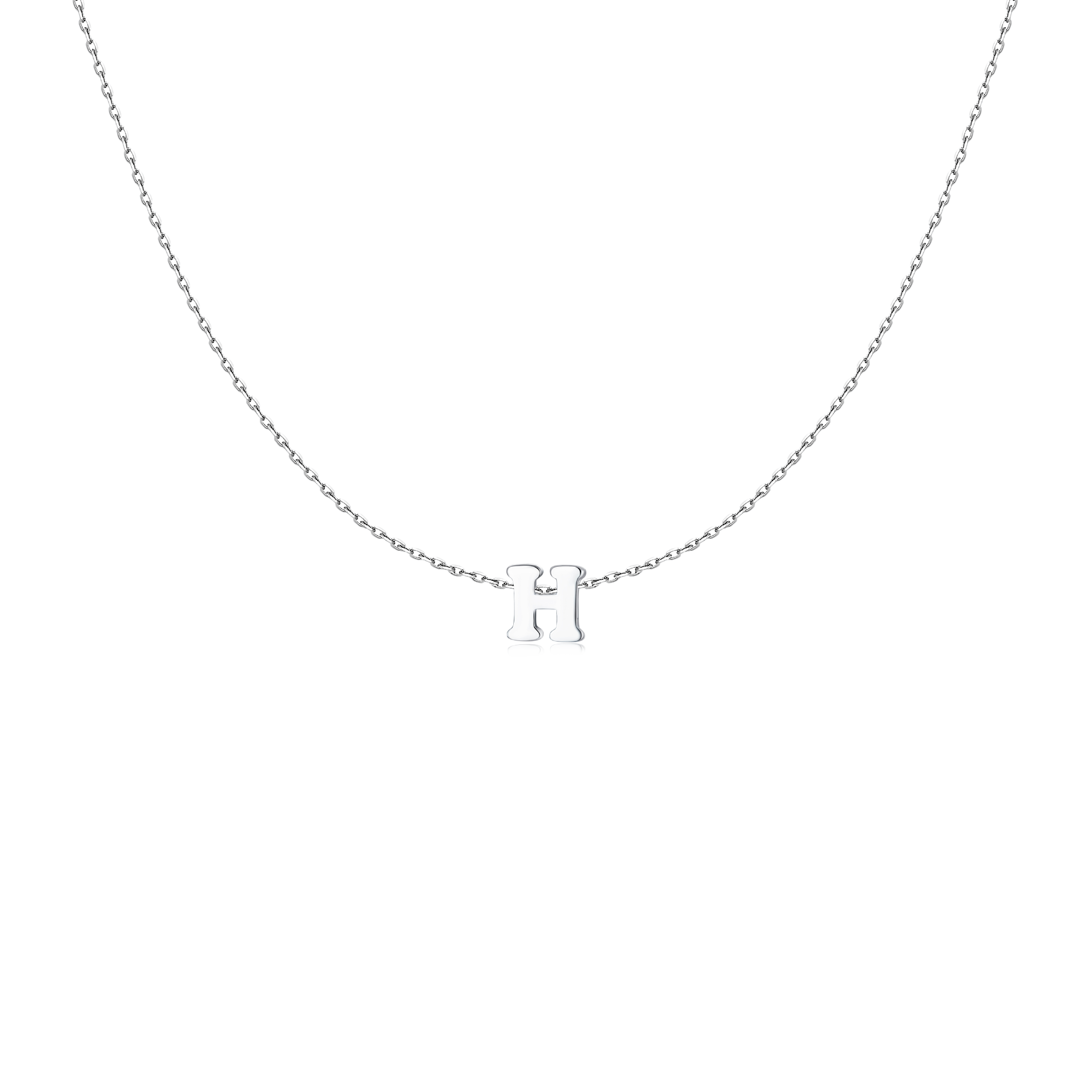 Capital Letter Necklace - Milas Jewels Shop