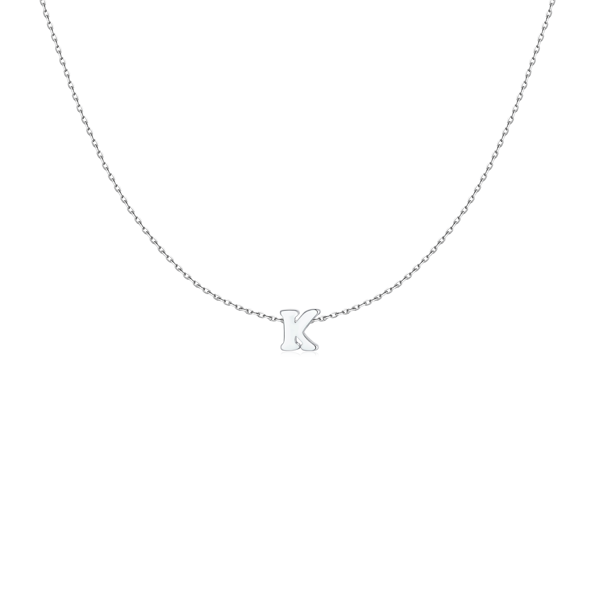 Capital Letter Necklace - Milas Jewels Shop
