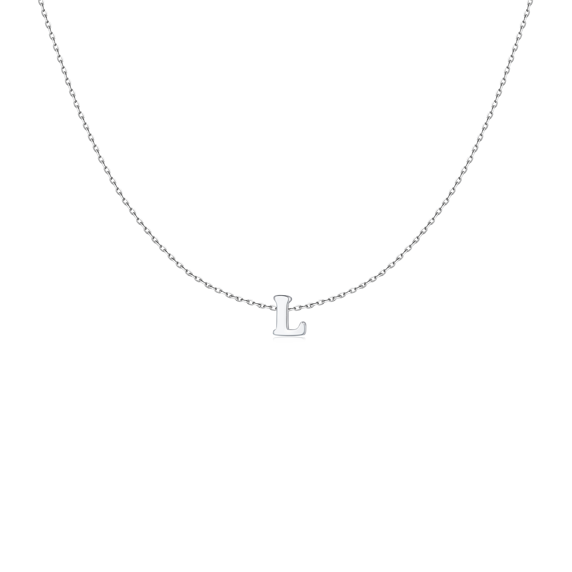 Capital Letter Necklace - Milas Jewels Shop