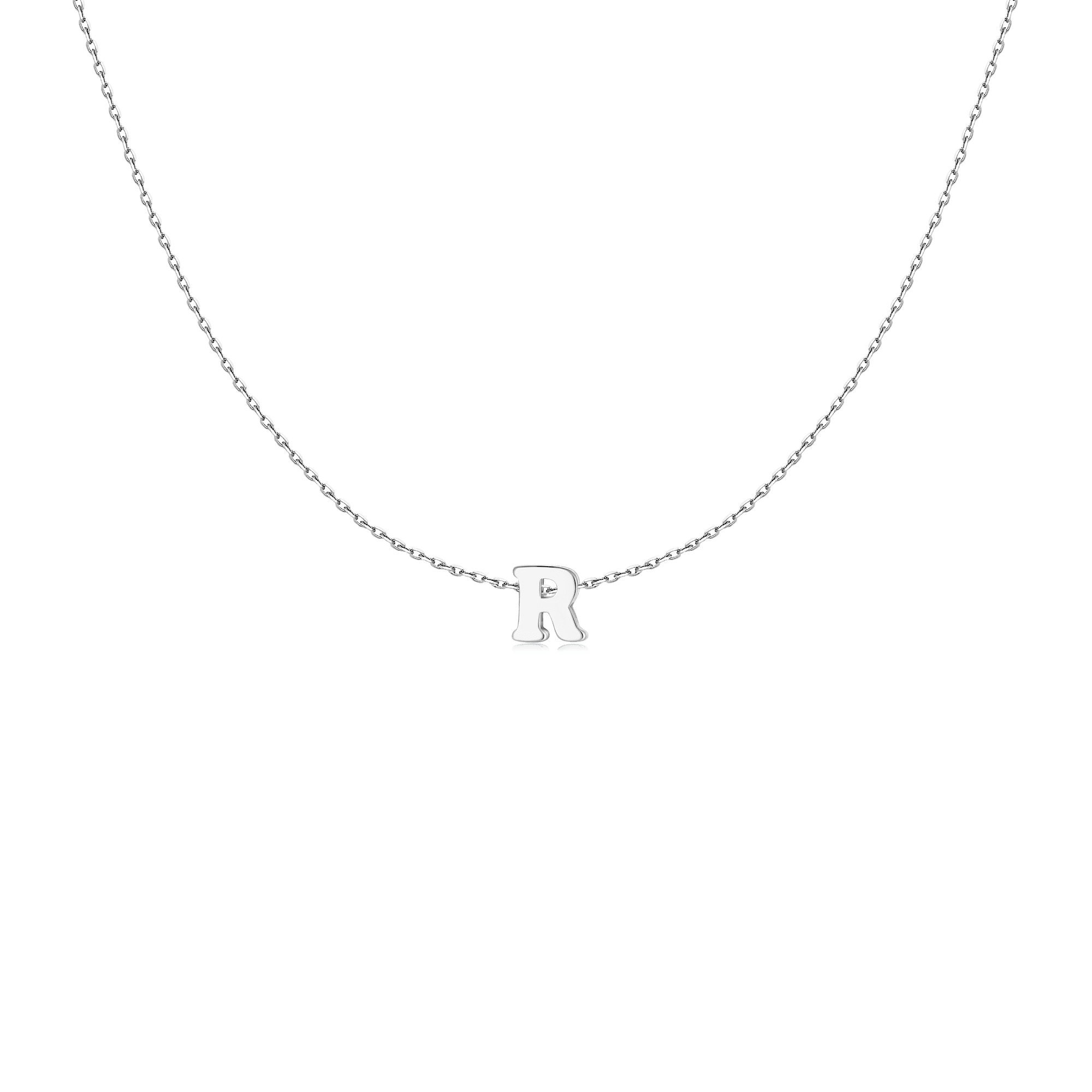 Capital Letter Necklace - Milas Jewels Shop