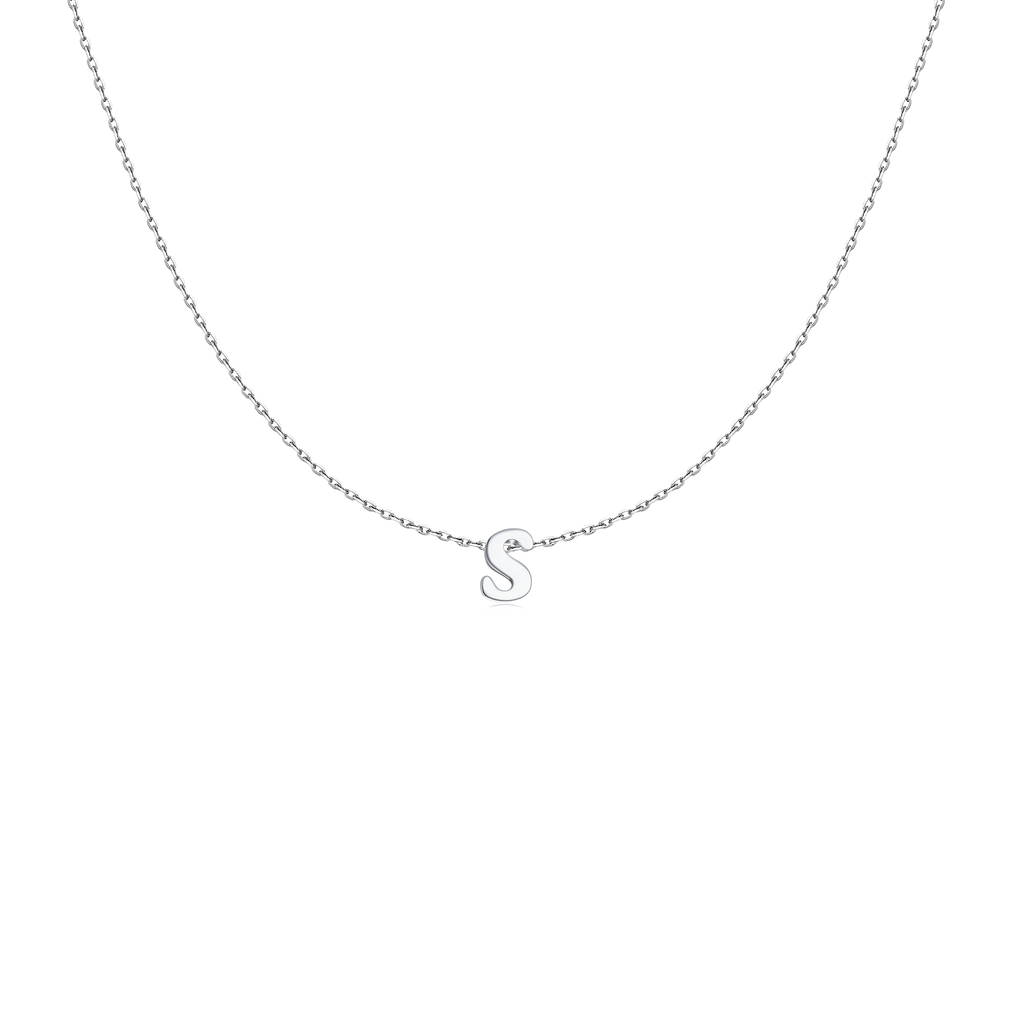 Capital Letter Necklace - Milas Jewels Shop