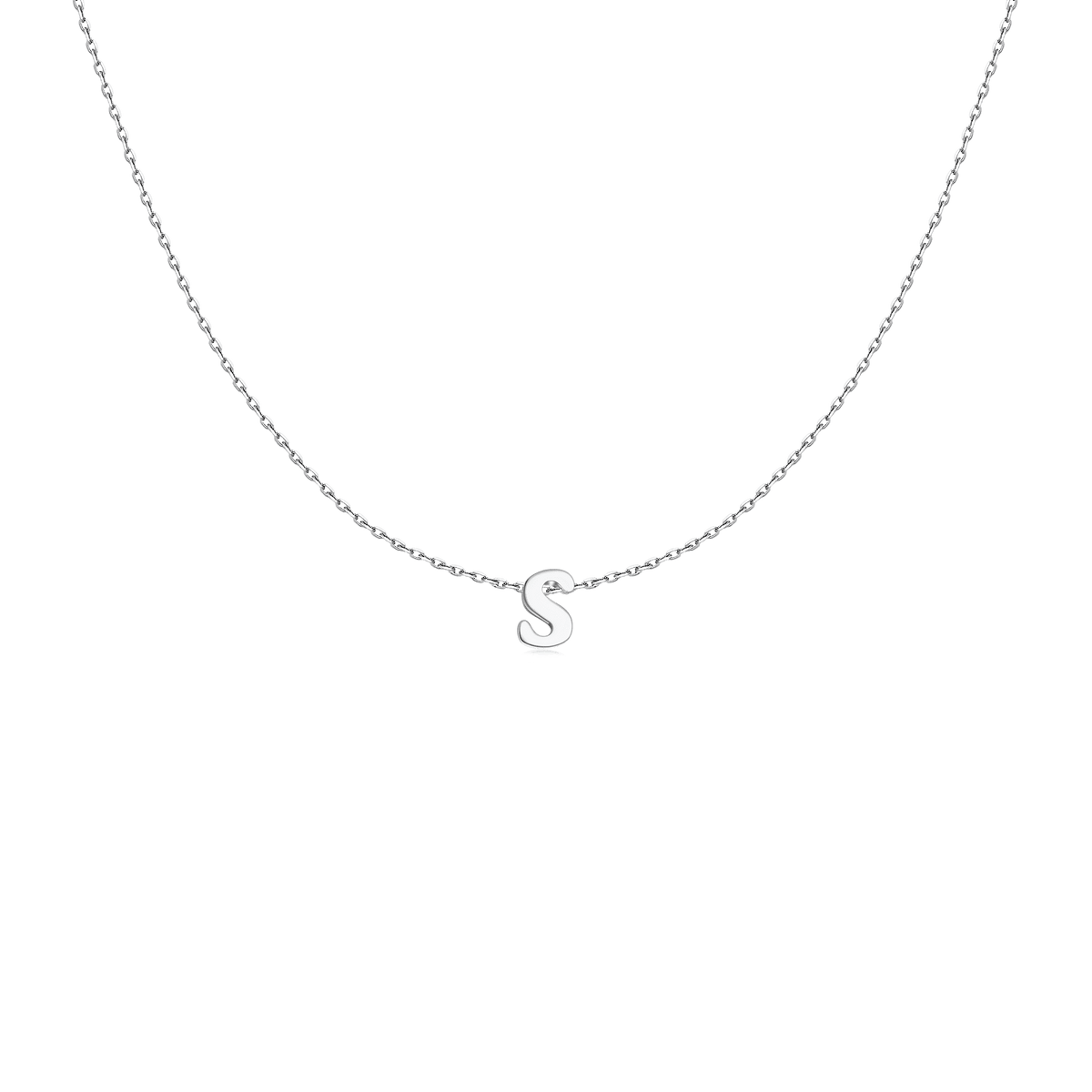 Capital Letter Necklace - Milas Jewels Shop