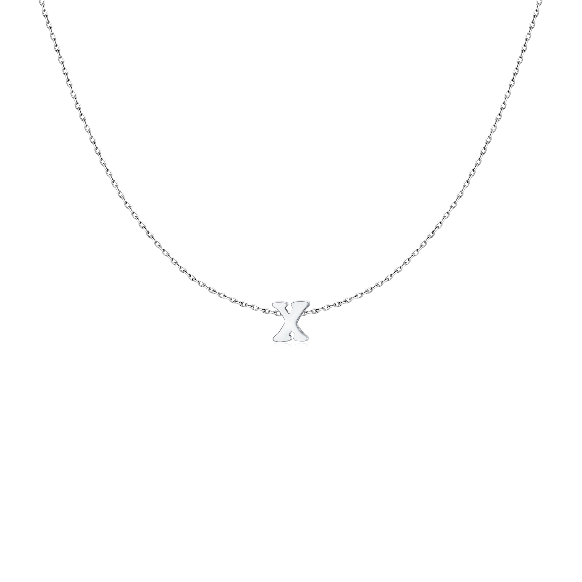 Capital Letter Necklace - Milas Jewels Shop
