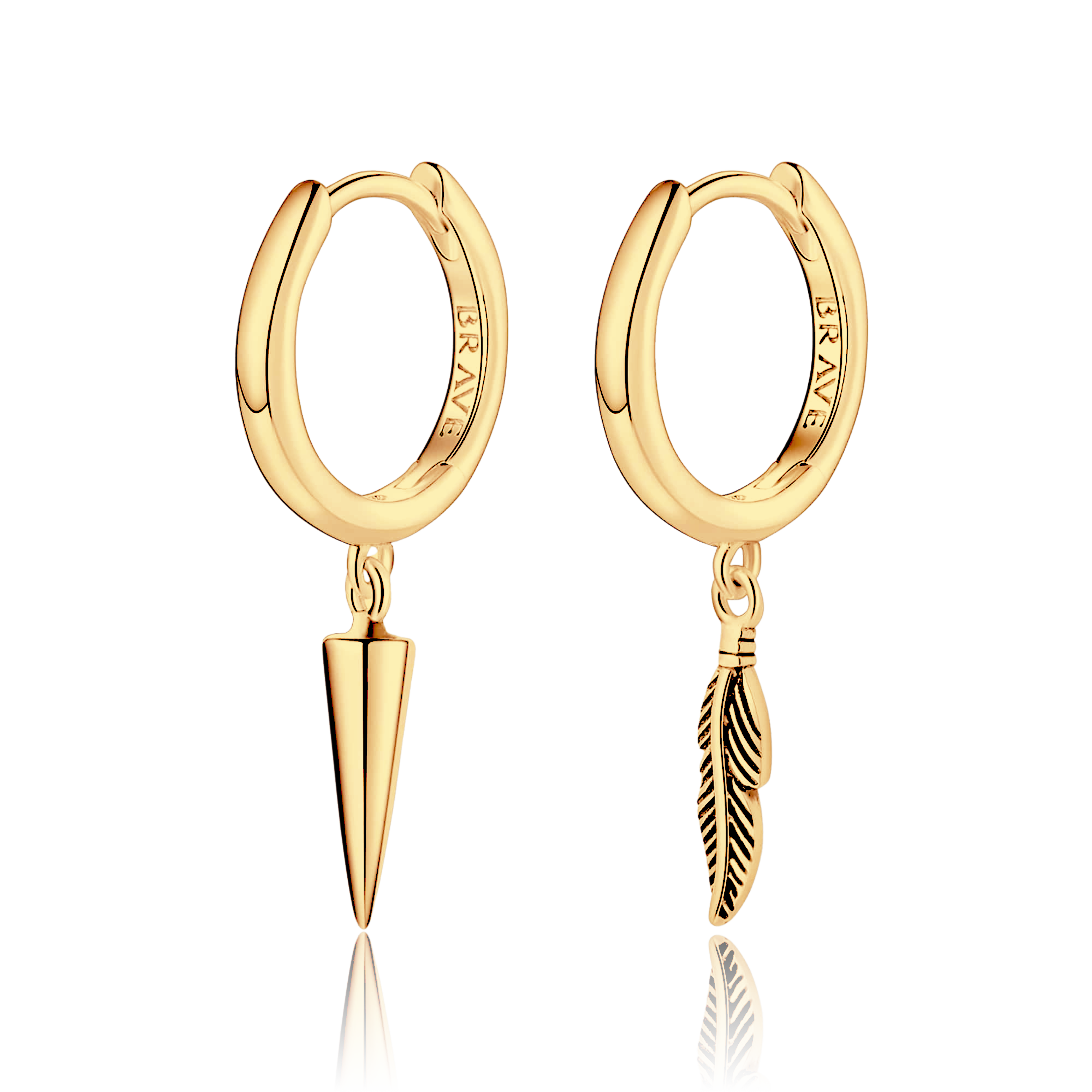 Erratic BRAVE Men's Earrings - Milas Jewels Shop