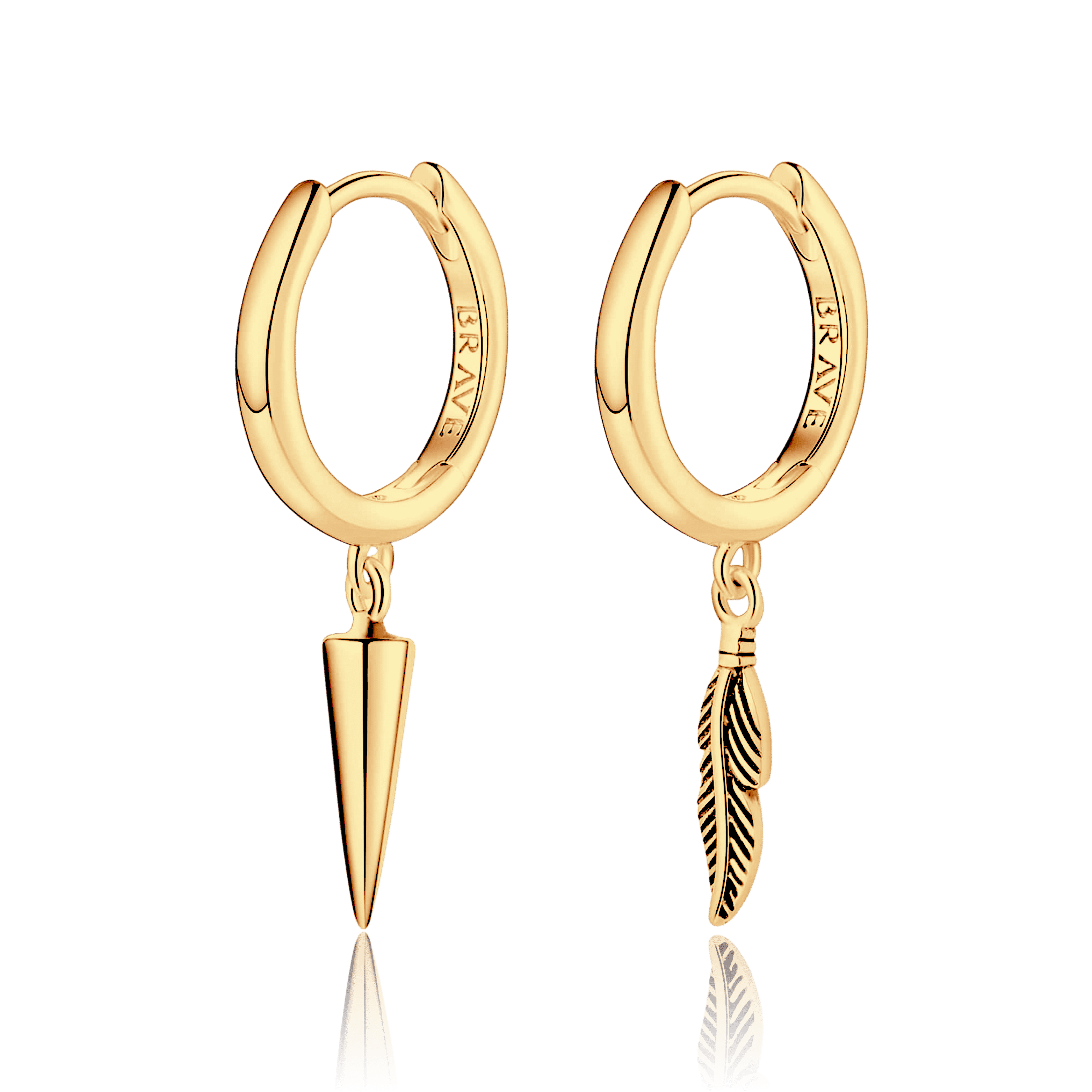 Erratic BRAVE Men's Earrings - Milas Jewels Shop