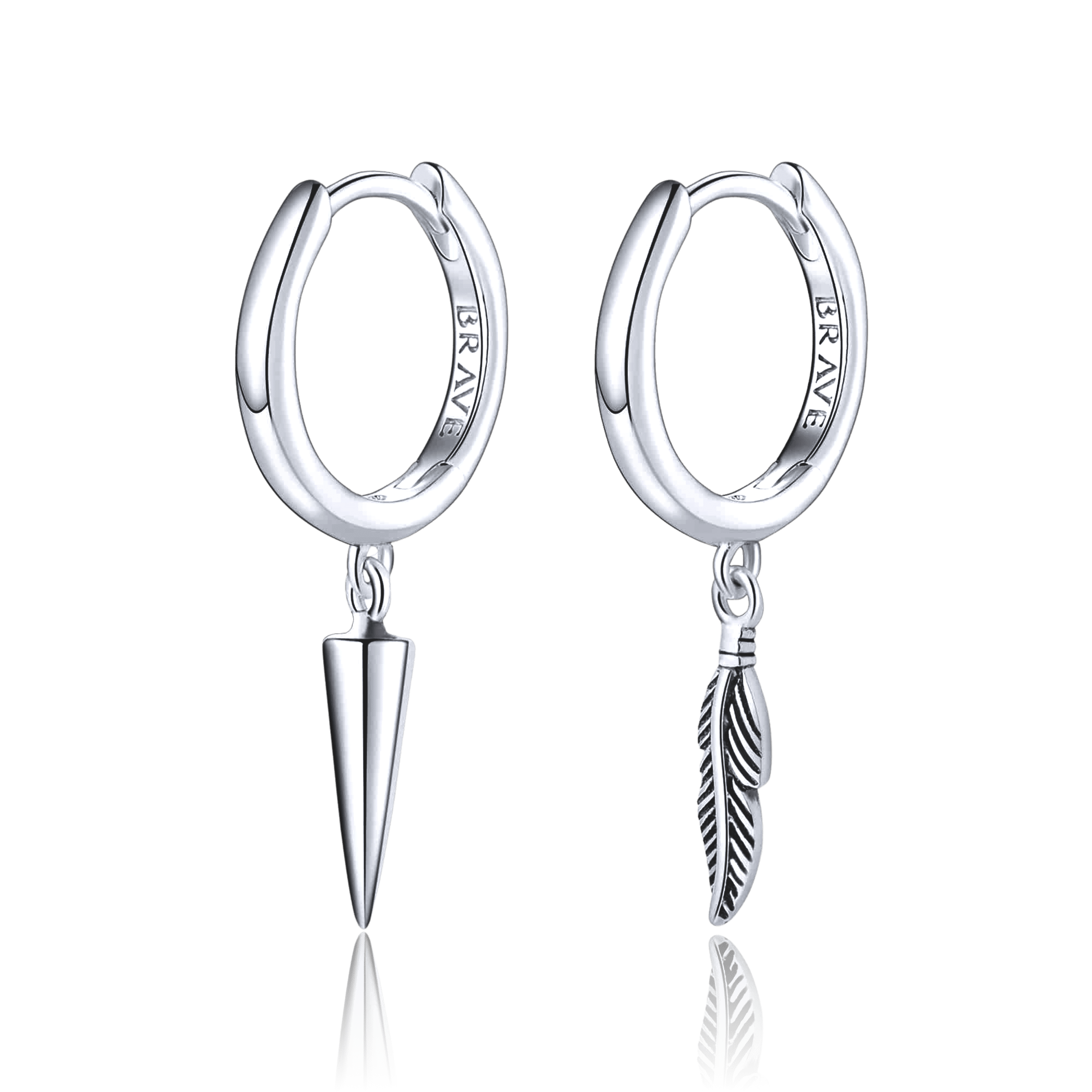 Erratic BRAVE Men's Earrings - Milas Jewels Shop