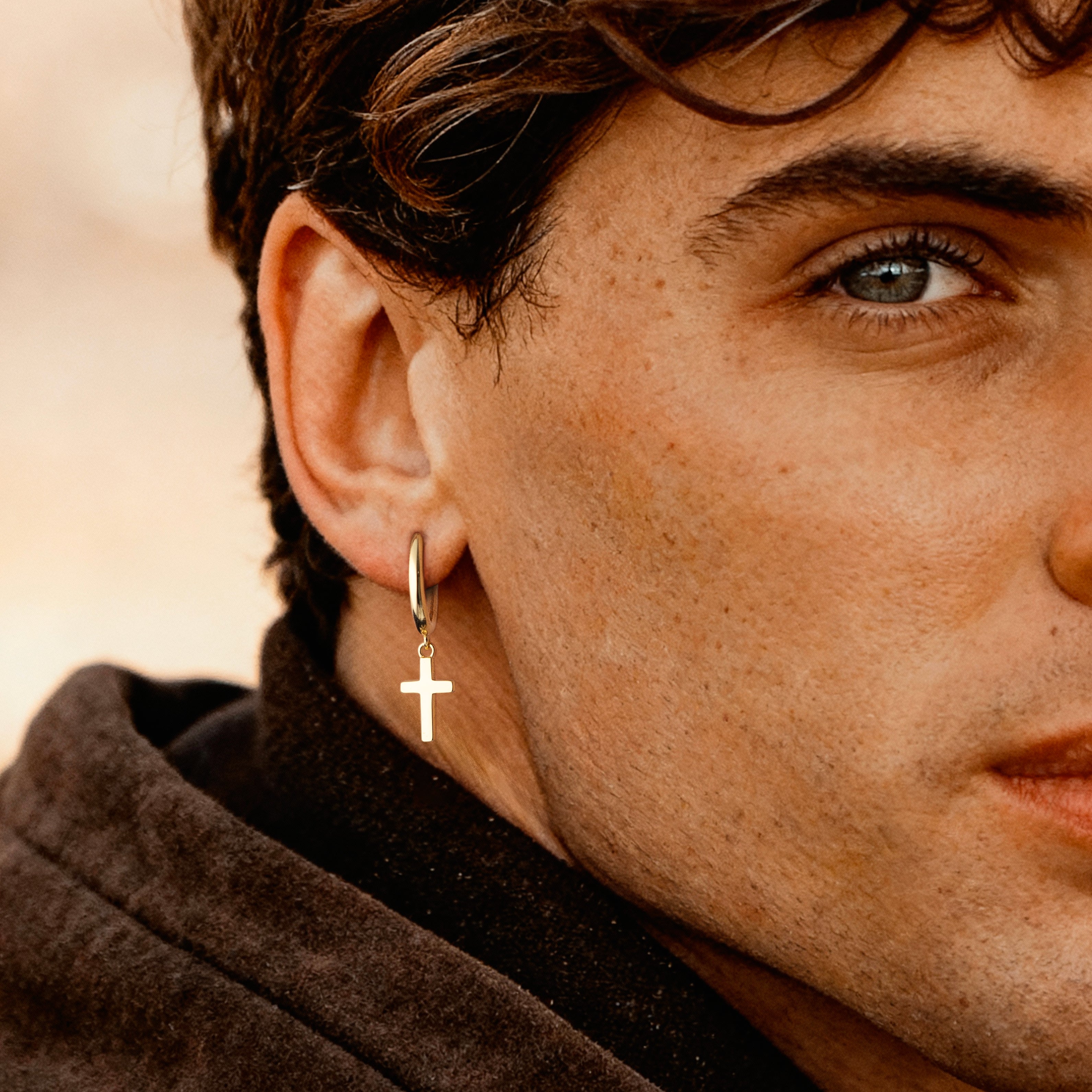 Power BRAVE Men's Earrings - Milas Jewels Shop