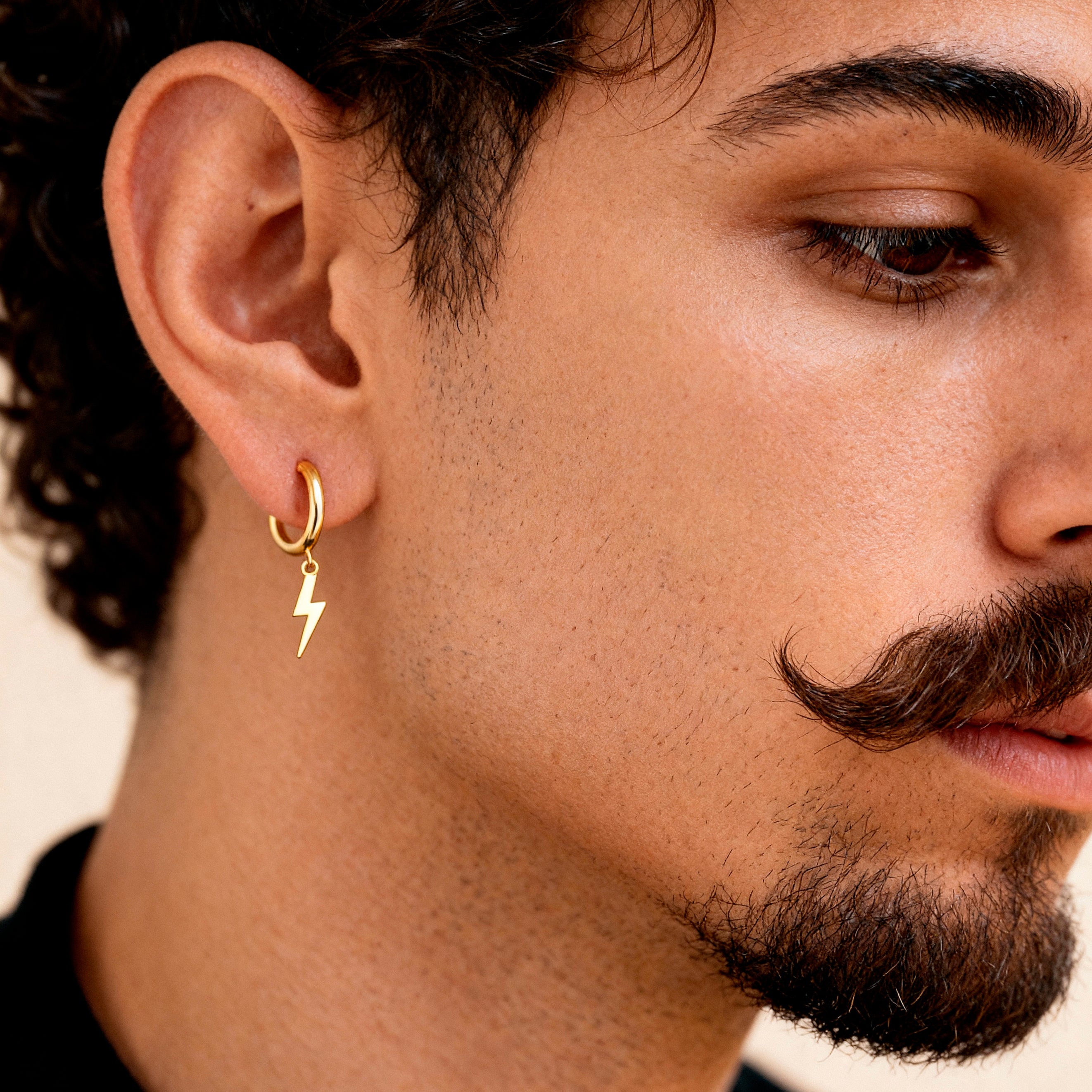 Power BRAVE Men's Earrings - Milas Jewels Shop