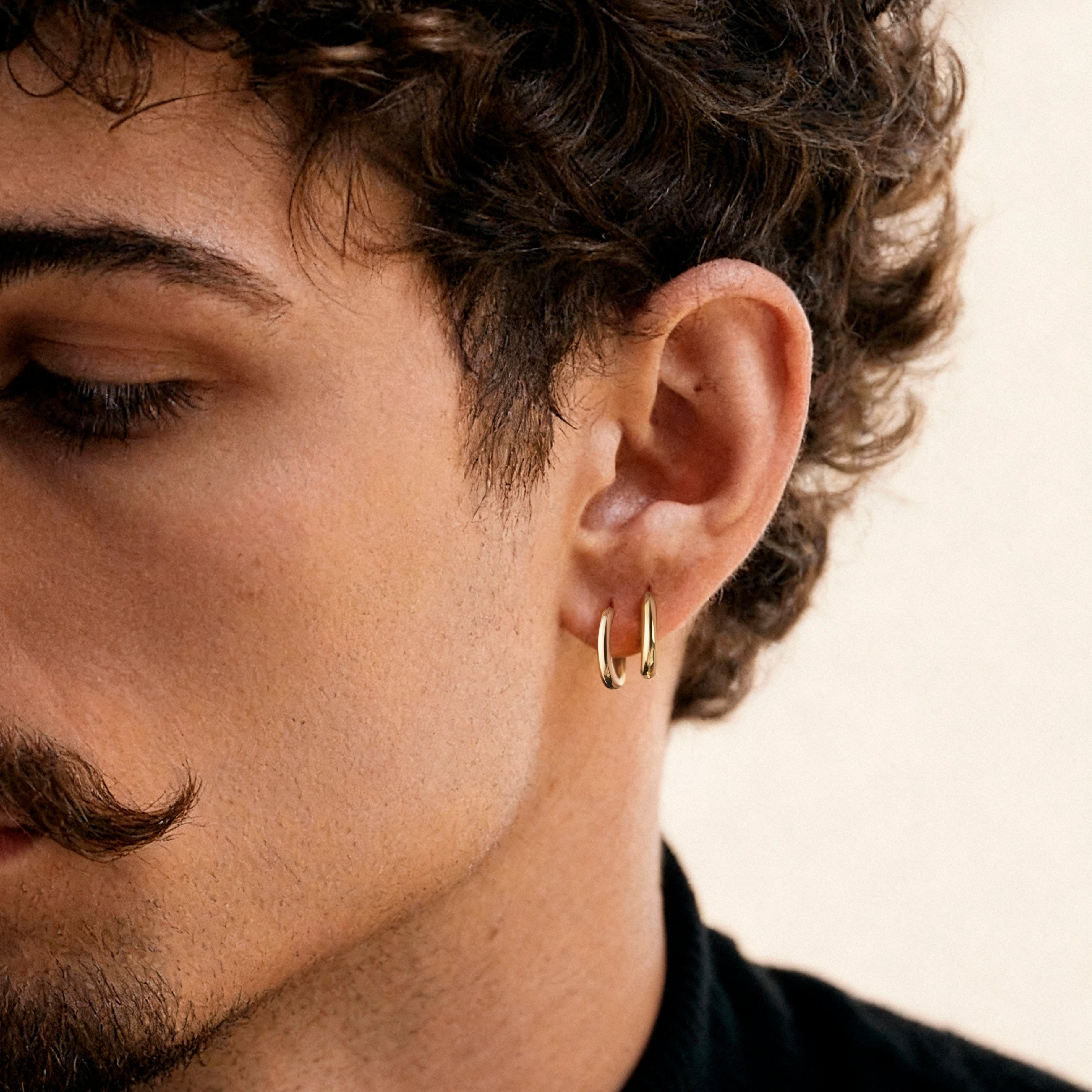 Manly BRAVE Men's Earrings - Milas Jewels Shop