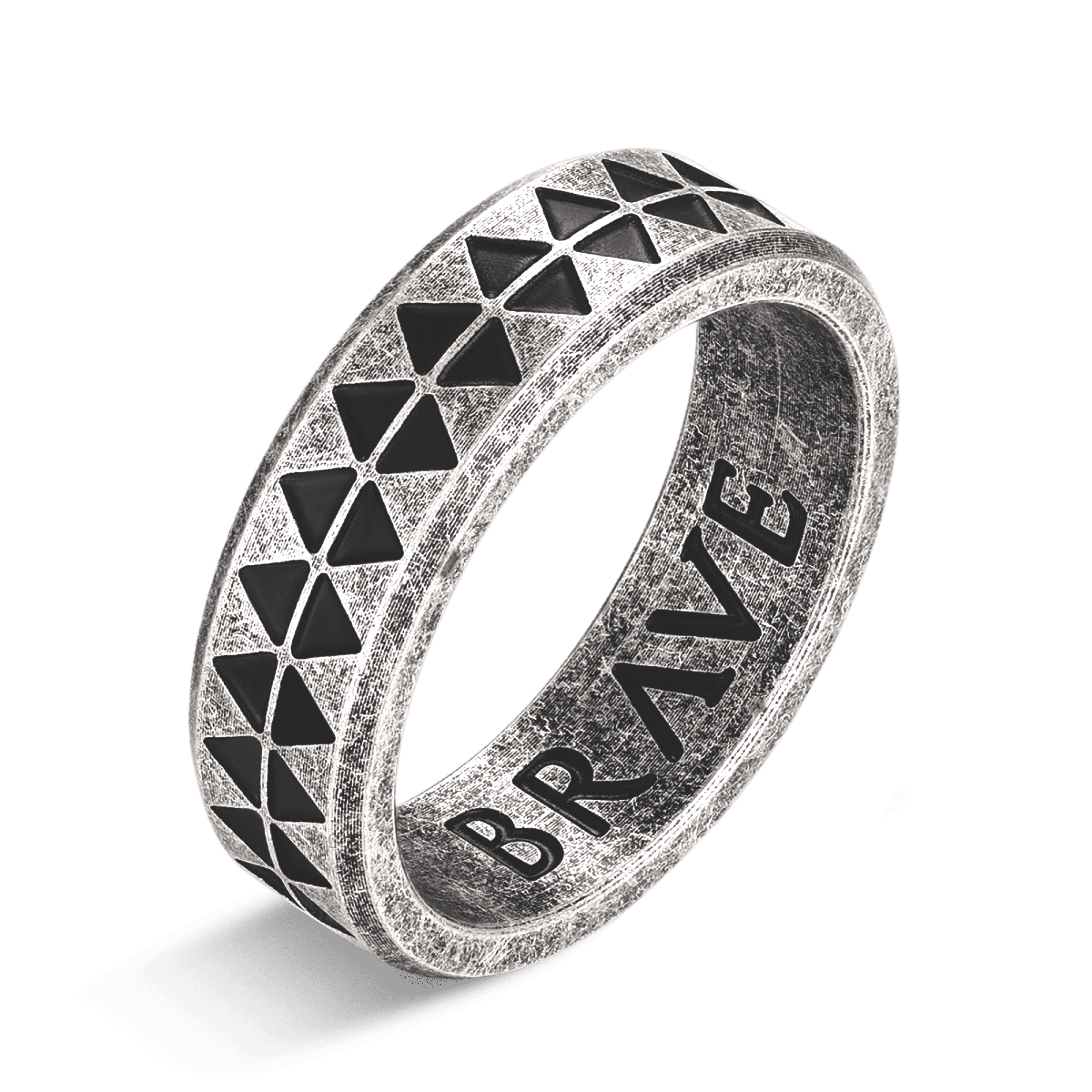 Tribal BRAVE Men's Ring - Milas Jewels Shop